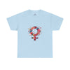 Floral Feminist Empowering Statement Heavy Cotton Custom Tee