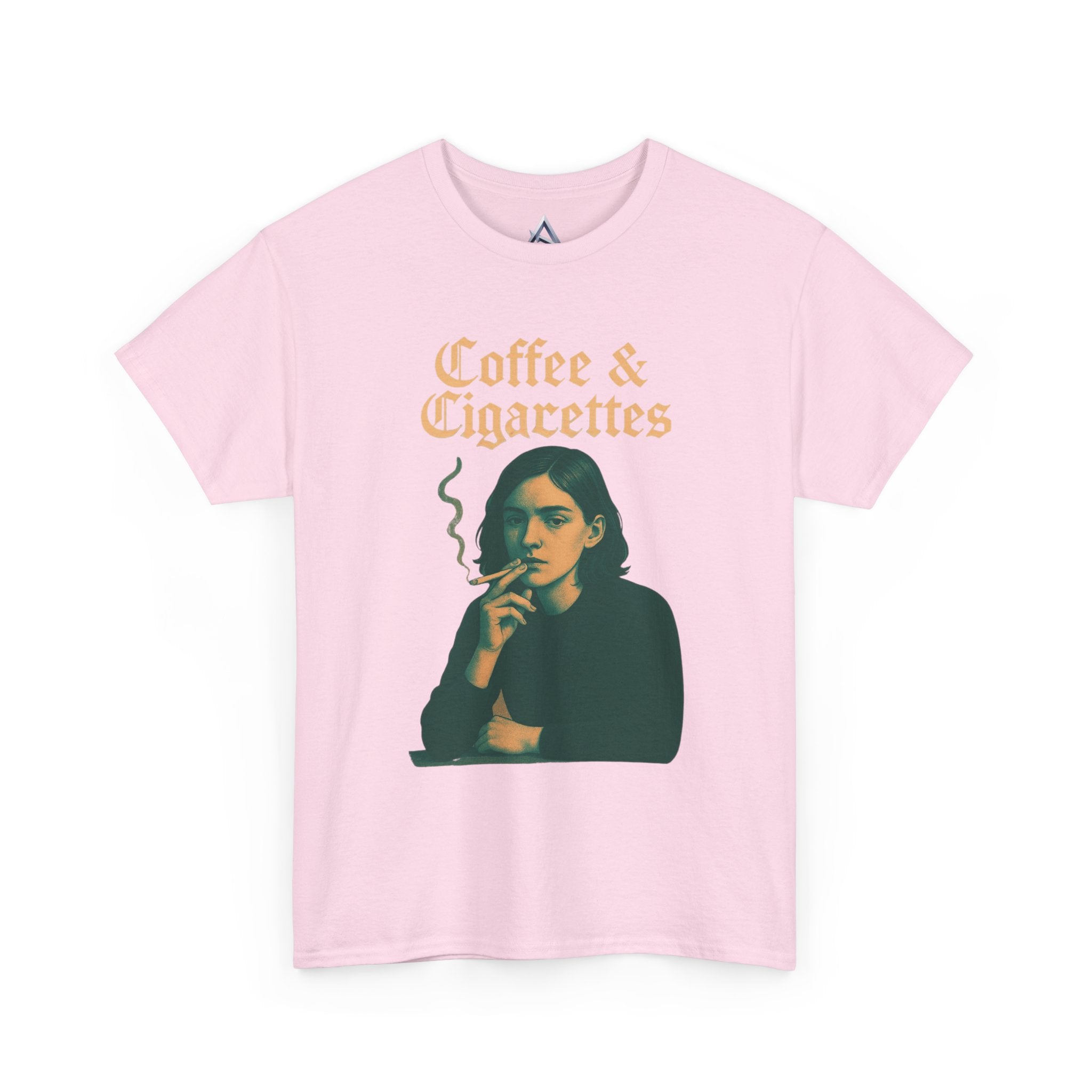 Chic Coffee & Cigarettes Heavy Cotton Tee