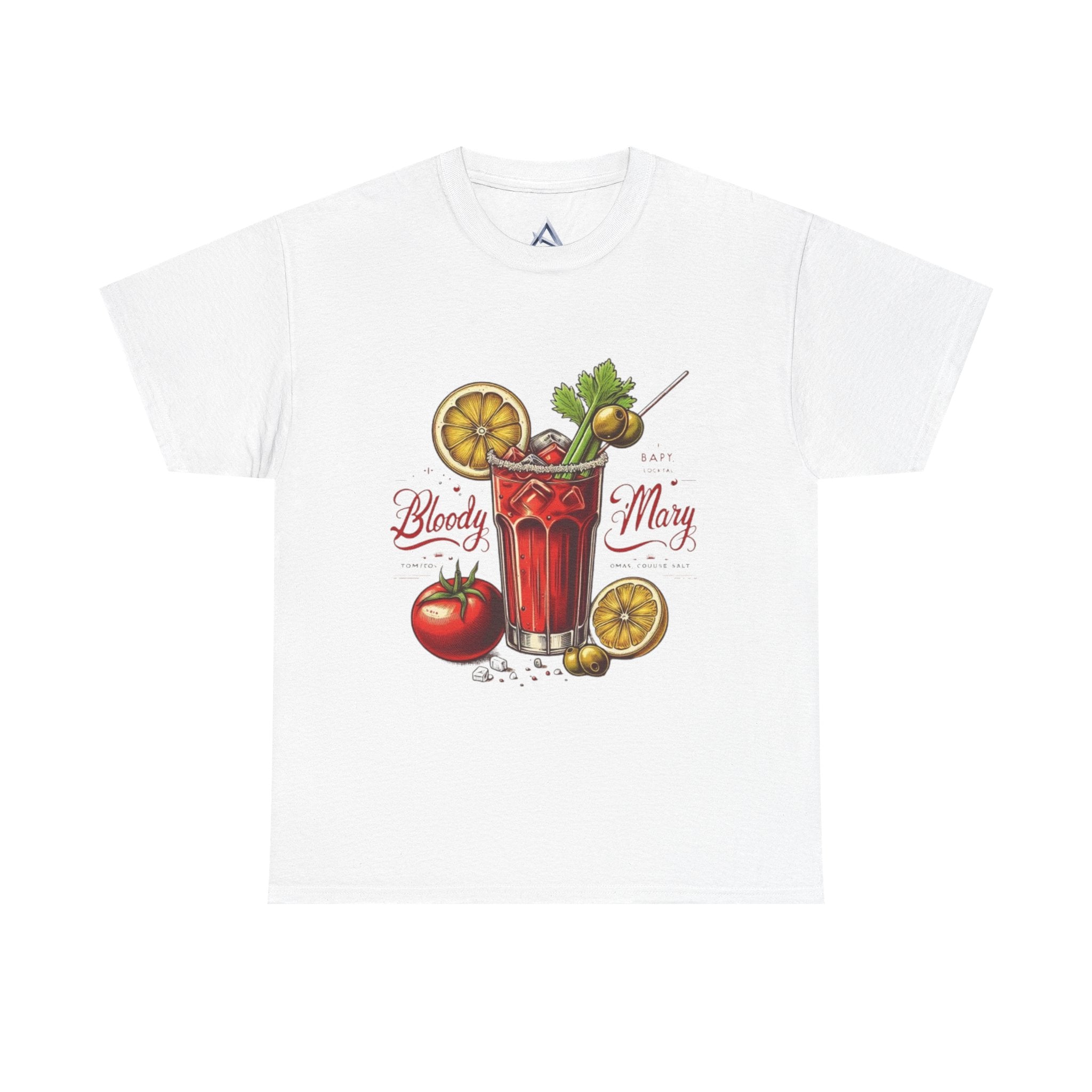 Bloody Mary Cocktail Unisex Heavy Cotton Tee