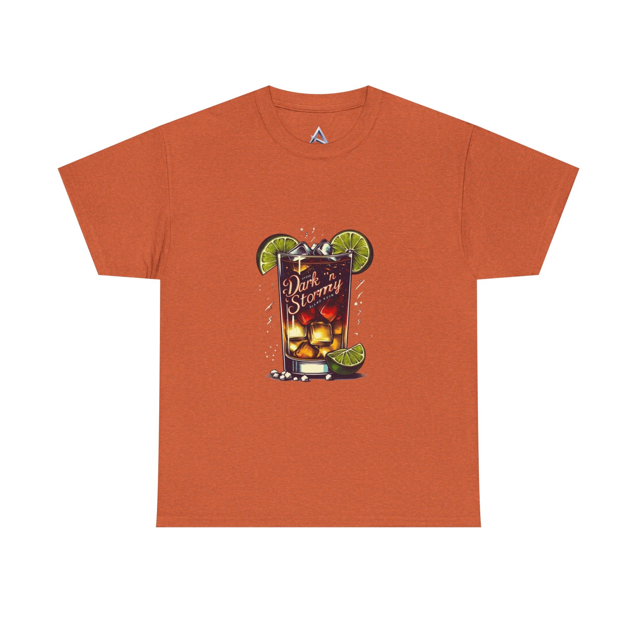 Dark 'n Stormy Cocktail Unisex Heavy Cotton Tee