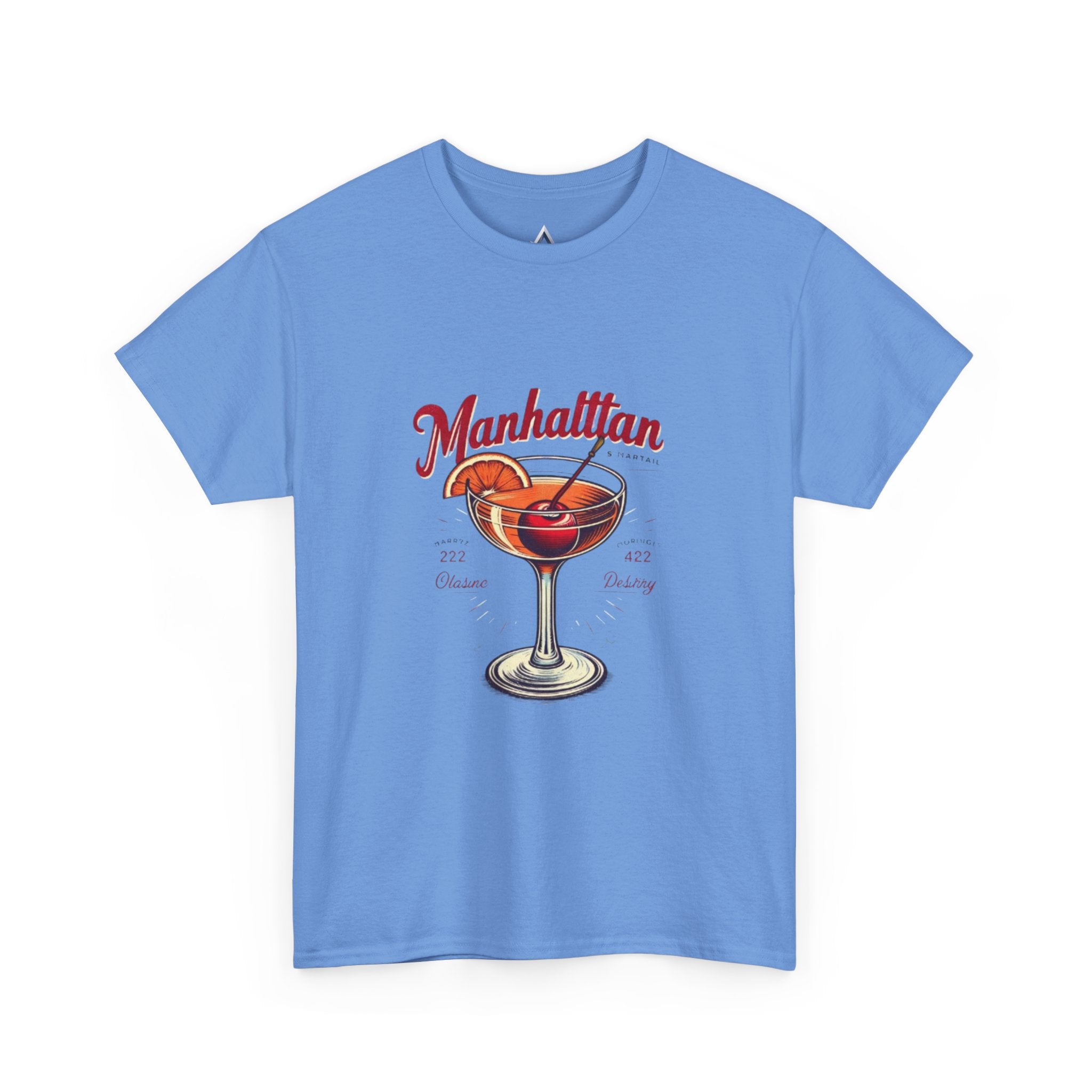 Manhattan Cocktail Unisex Heavy Cotton Tee