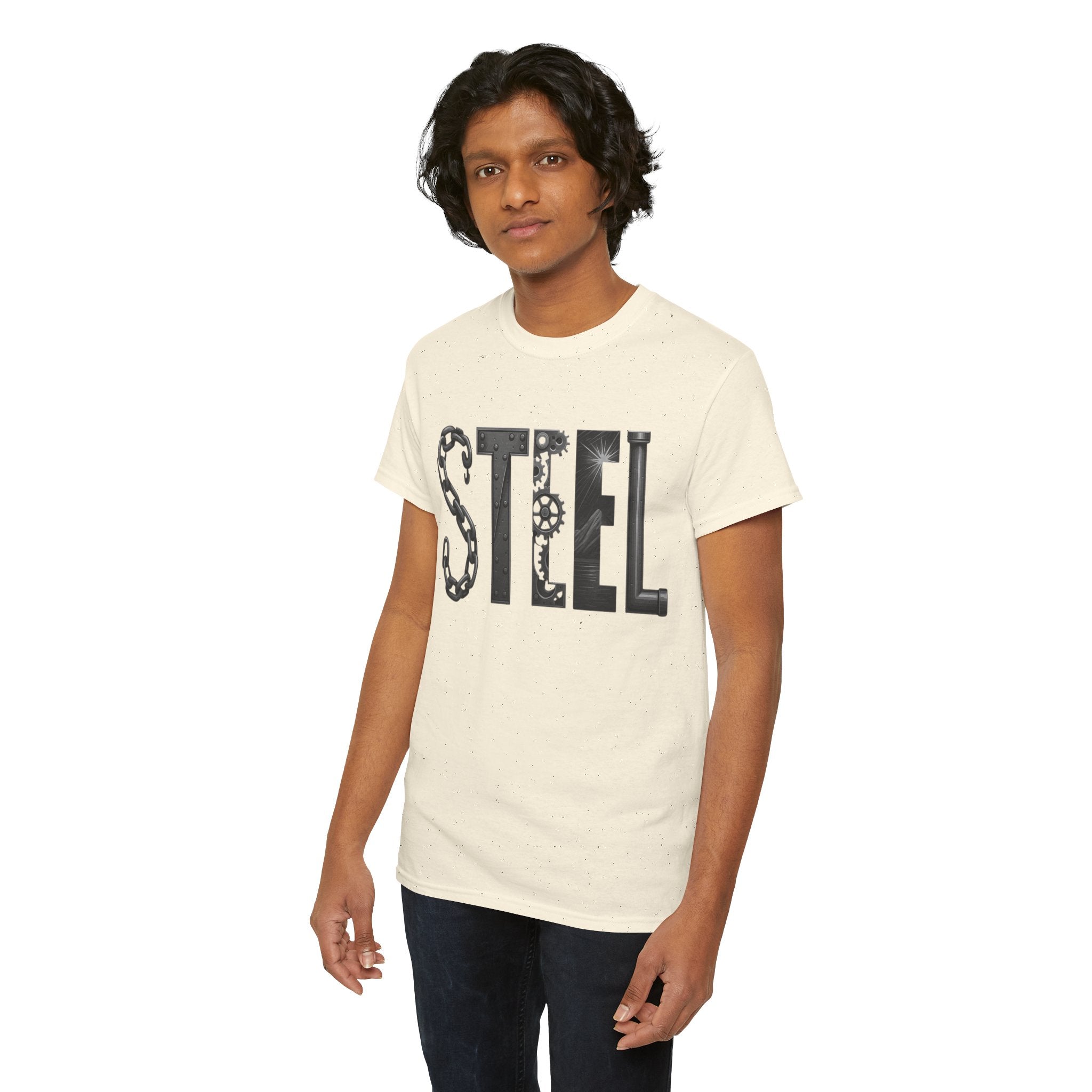 Steel Graphic Unisex Heavy Cotton Tee