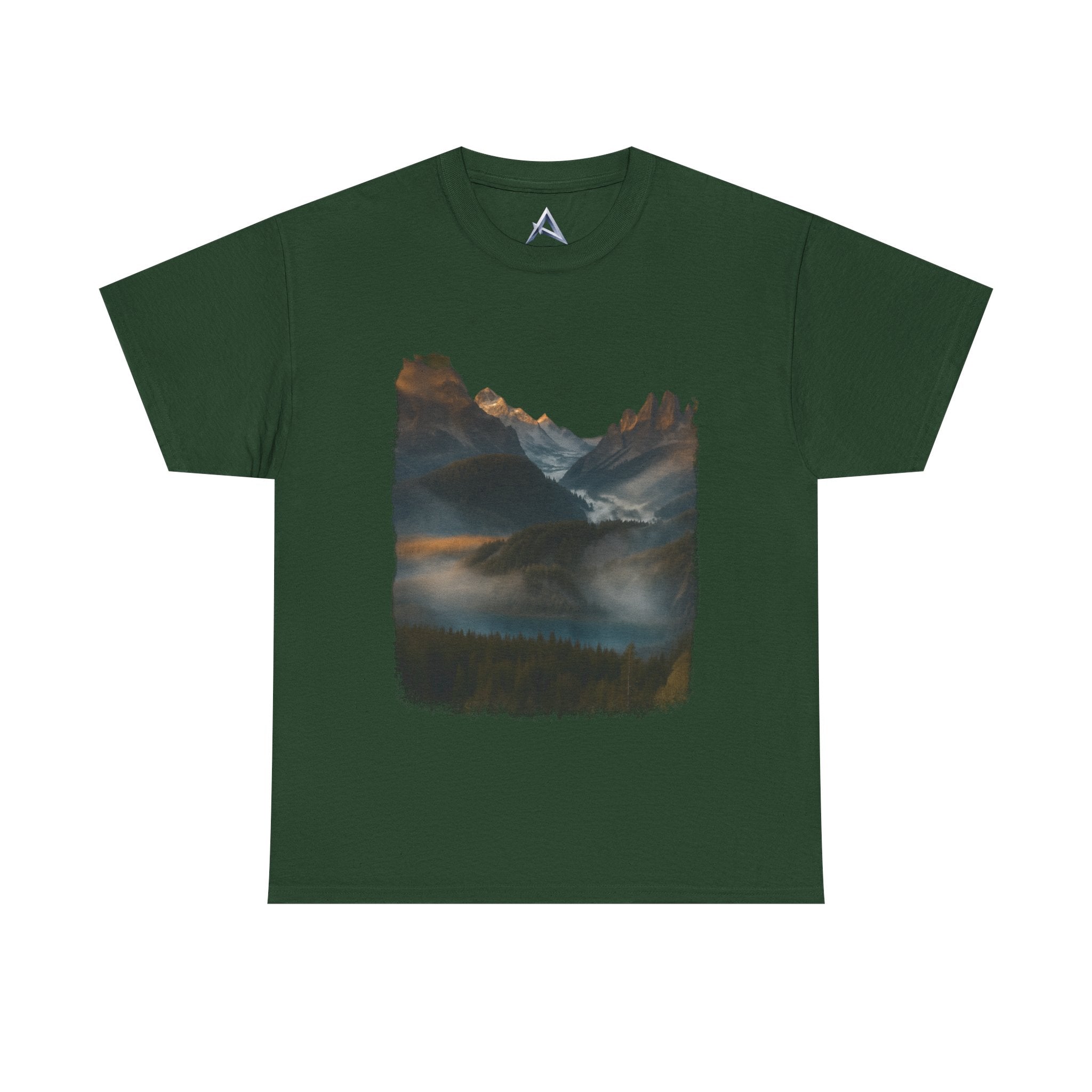 Nature-Inspired Unisex Heavy Cotton Tee