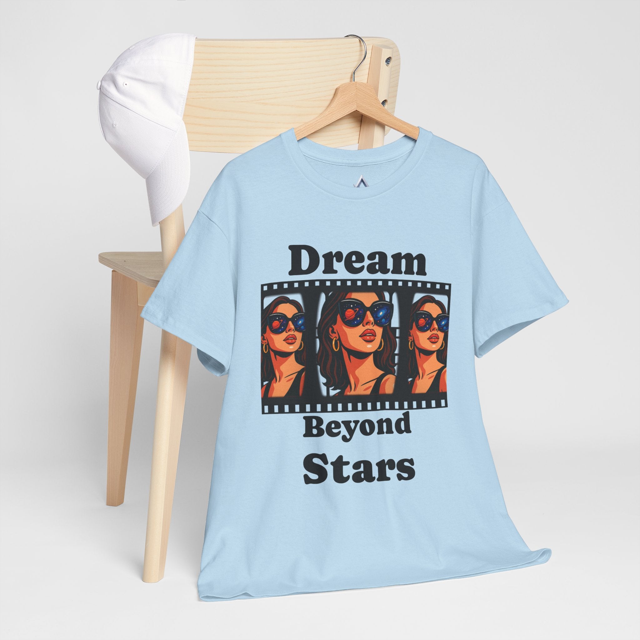 Dream Beyond Stars Unisex Heavy Cotton Tee