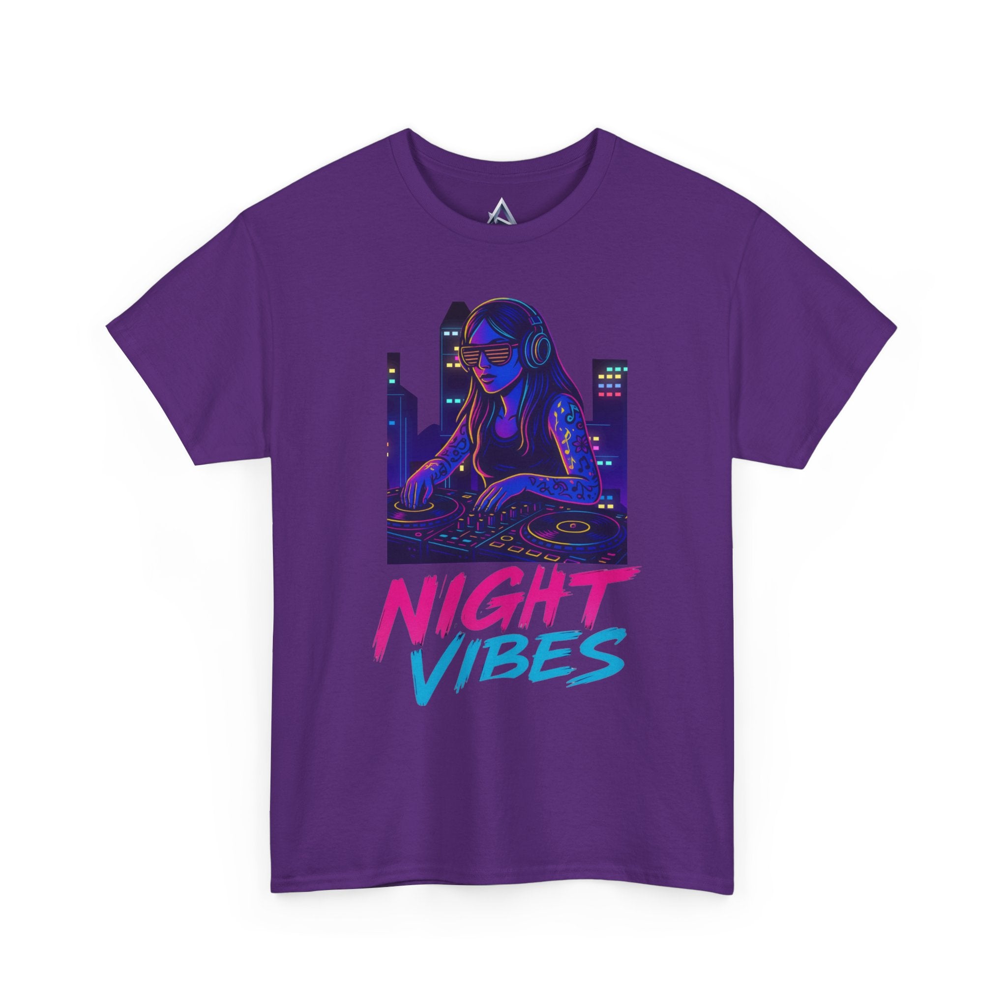 Night Vibes Unisex Heavy Cotton Tee