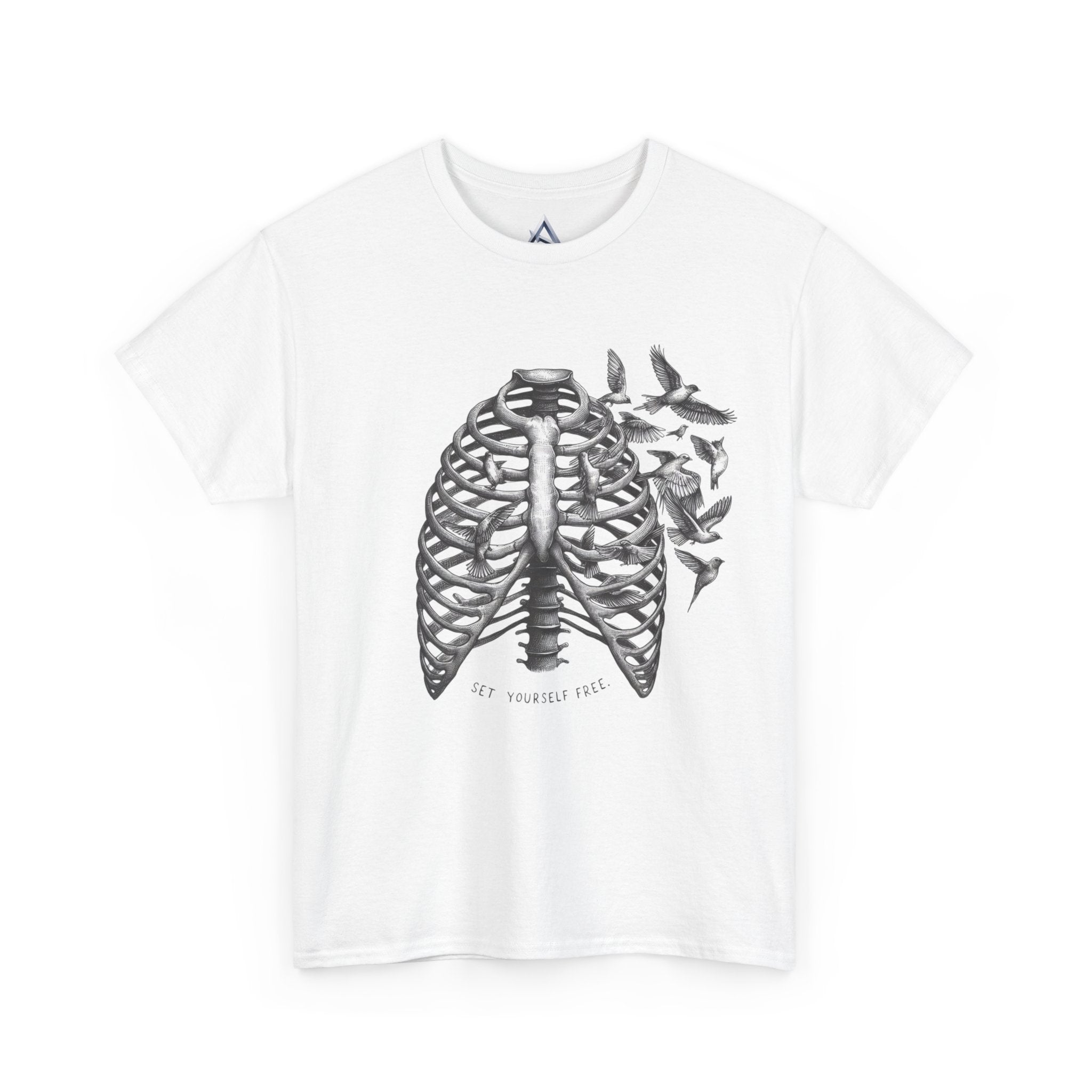 Botanical Lungs Unisex Heavy Cotton Tee