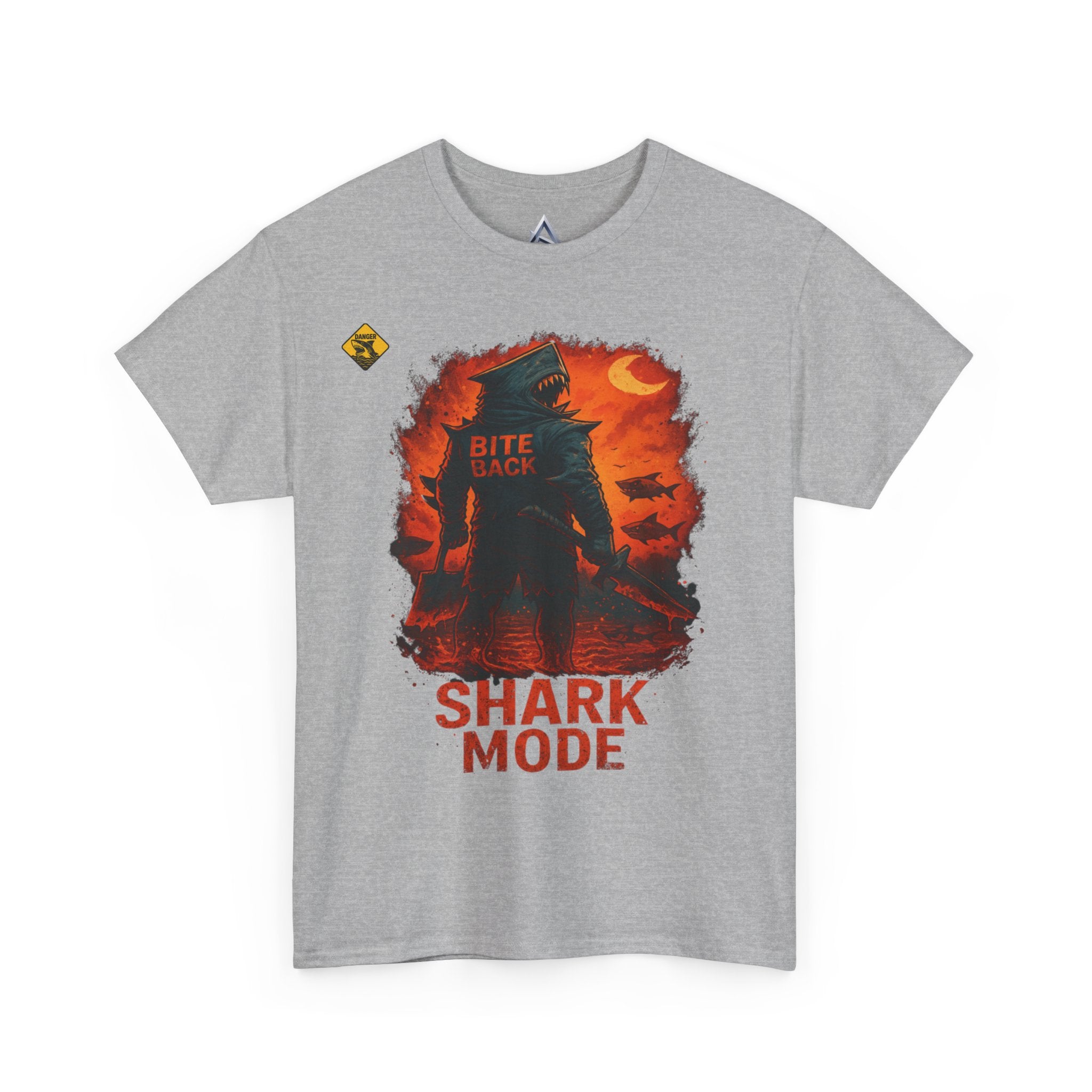 Cool Shark Mode Unisex Heavy Cotton Tee