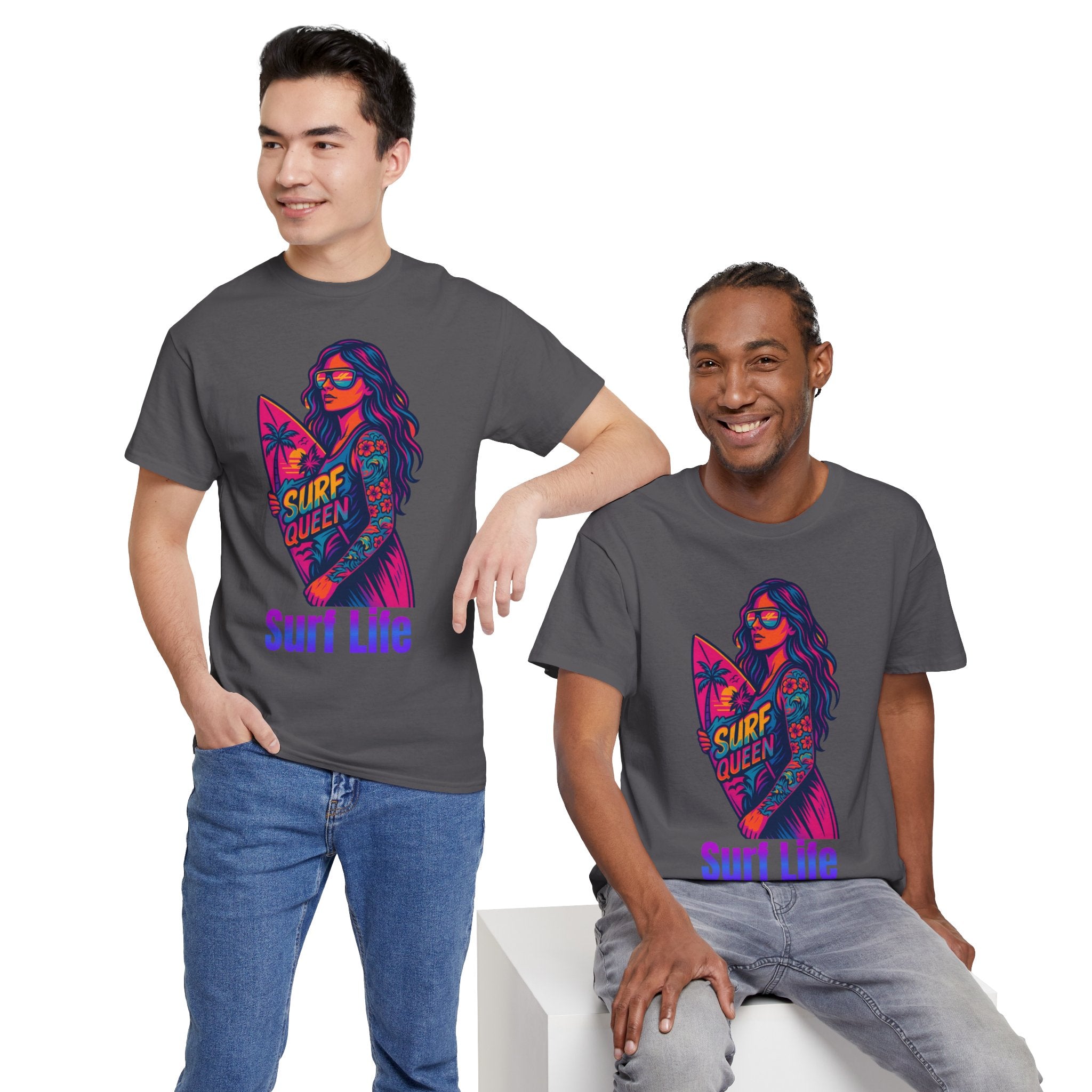 Surf Queen Unisex Heavy Cotton Tee
