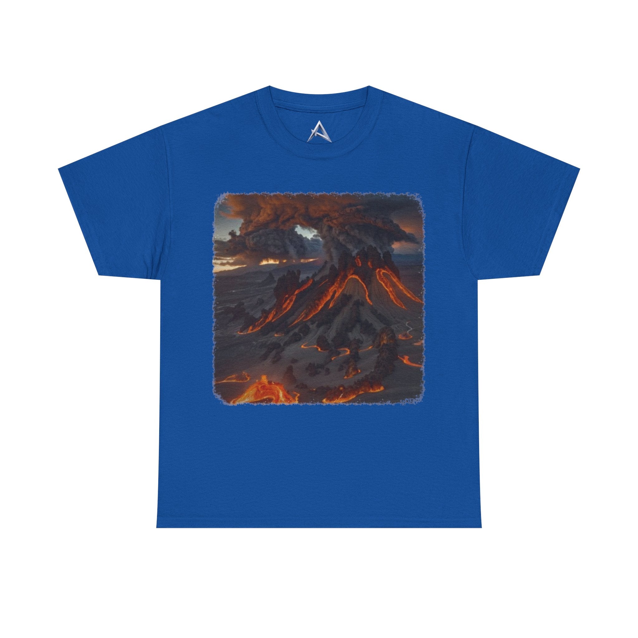 Volcanic Eruption Unisex Heavy Cotton Tee