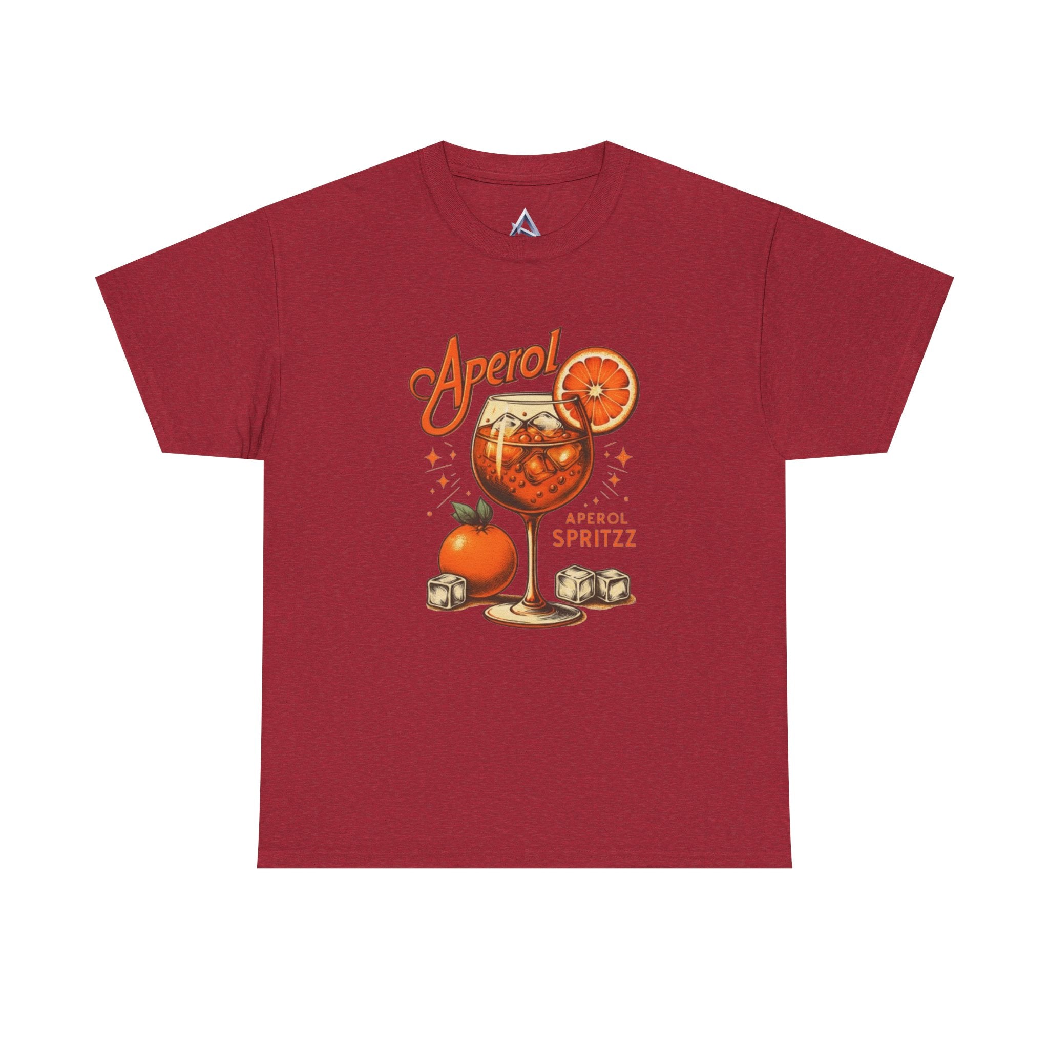 Aperol Spritz Cocktail Unisex Heavy Cotton Tee