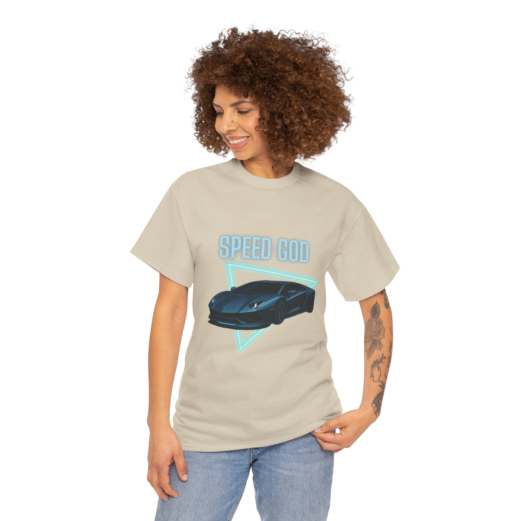 Speed God Unisex Heavy Cotton Tee