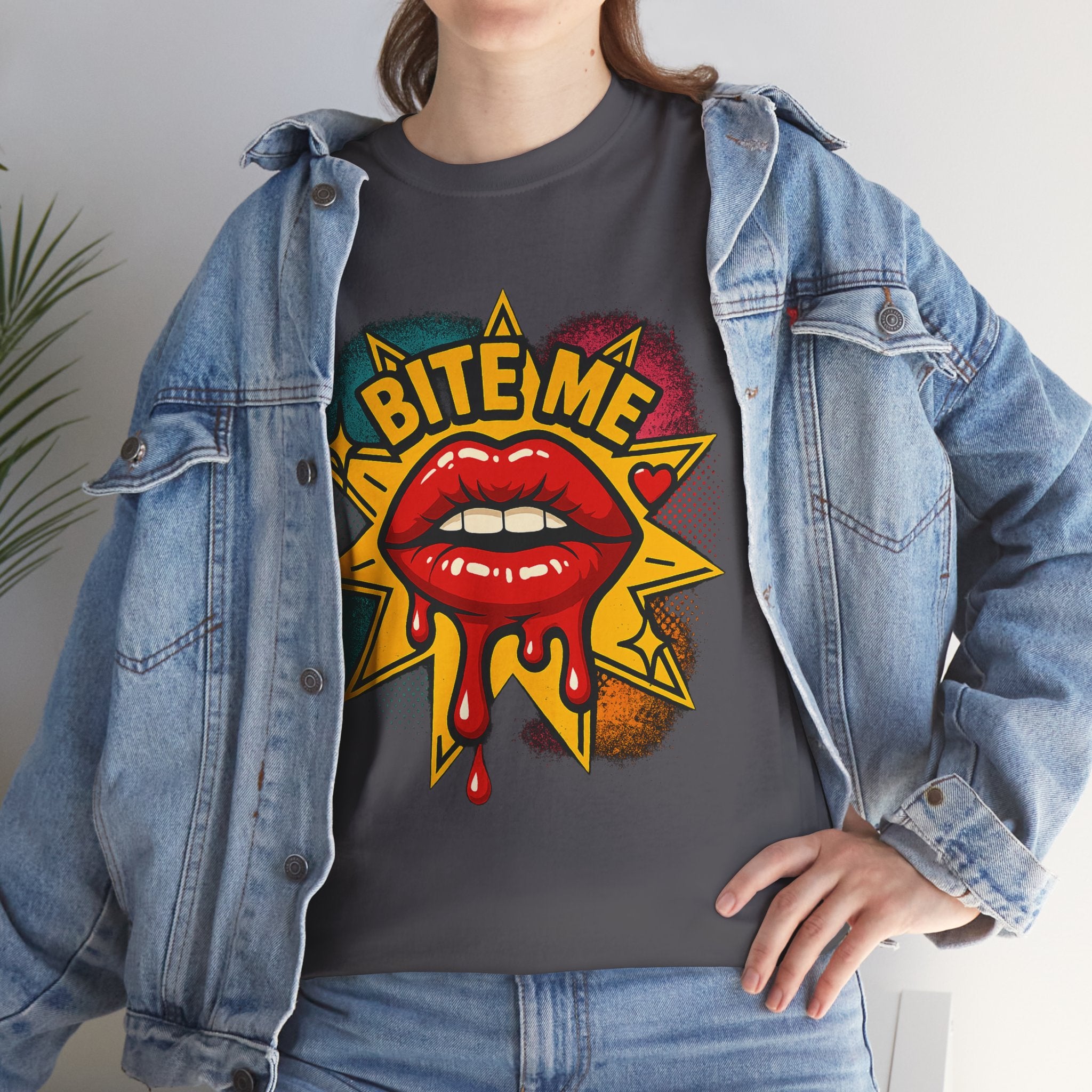 Bite Me Unisex Heavy Cotton Tee