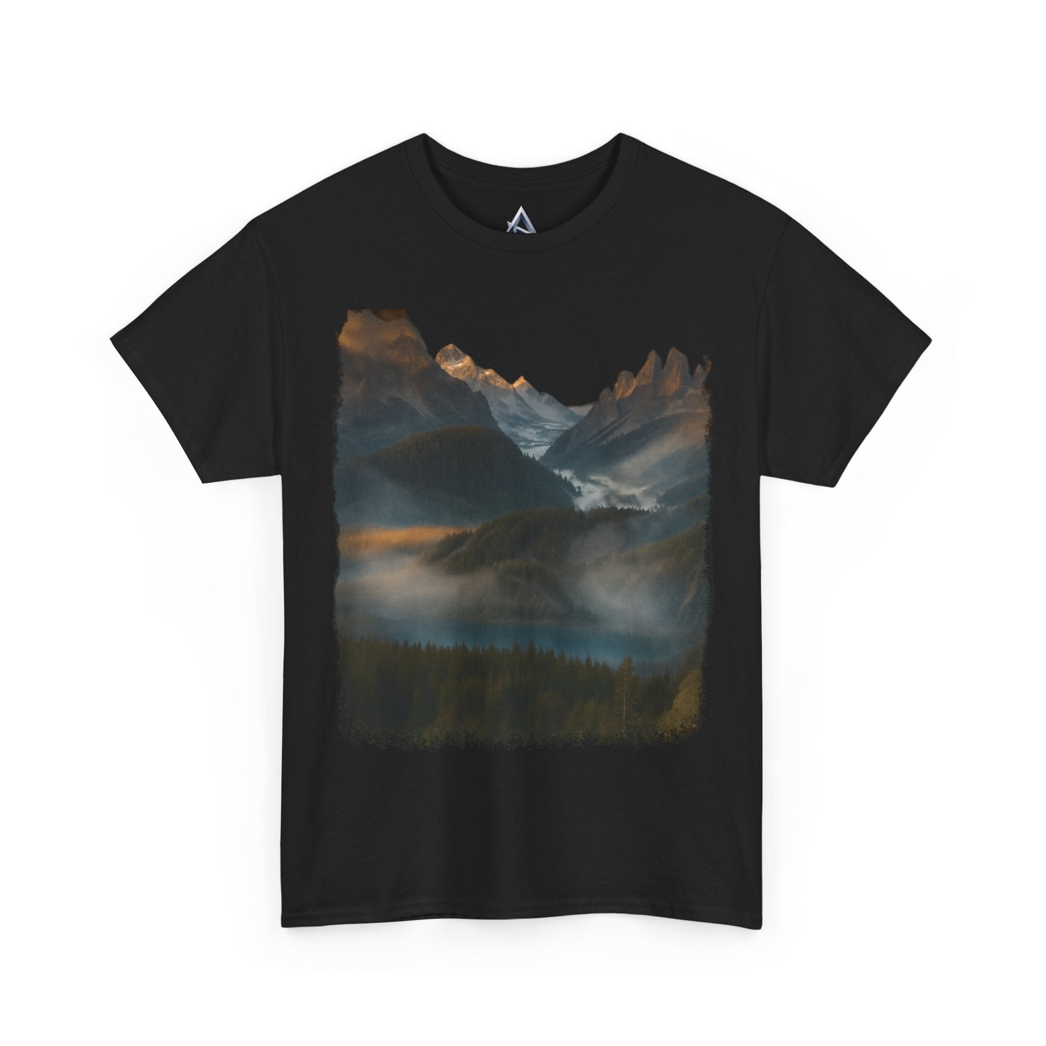 Nature-Inspired Unisex Heavy Cotton Tee, Outdoor, Adventure, Casual Wear, Gift for Nature Lovers, Hiking Merchandise
