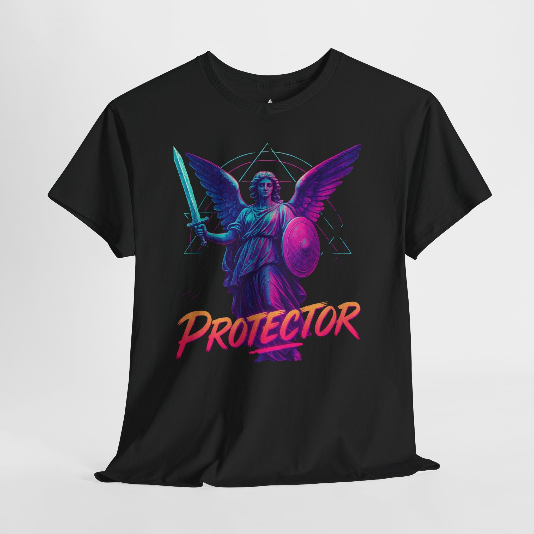 Vibrant Guardian Protector Graphic Heavy Cotton Tee