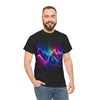 Vibrant Wave Graphic Heavy Cotton Tee