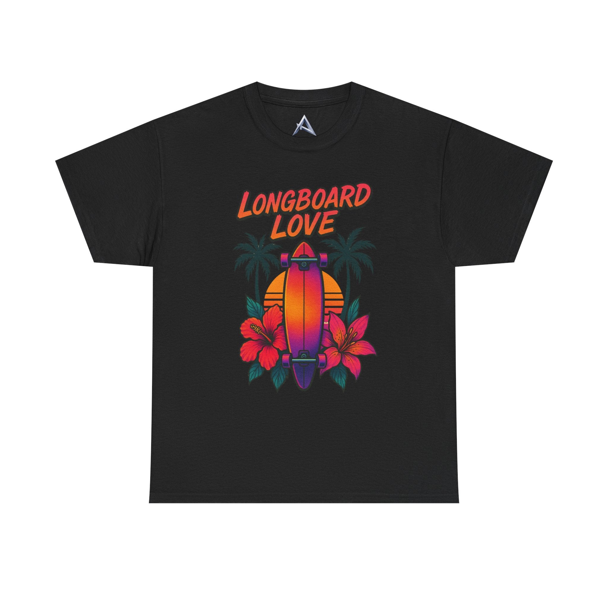 Longboard Love Unisex Heavy Cotton Tee
