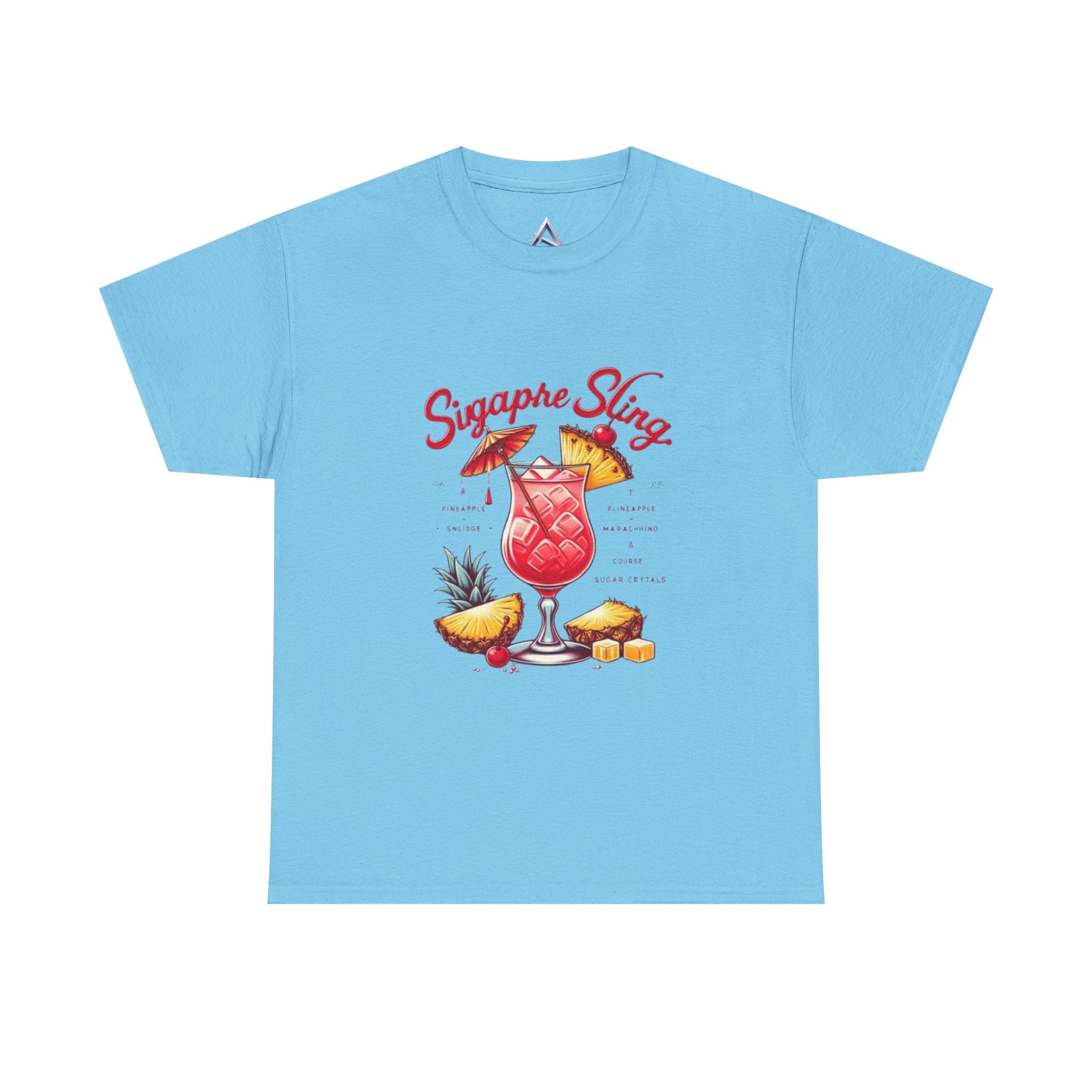 Sigapre Sling Cocktail Unisex Heavy Cotton Tee