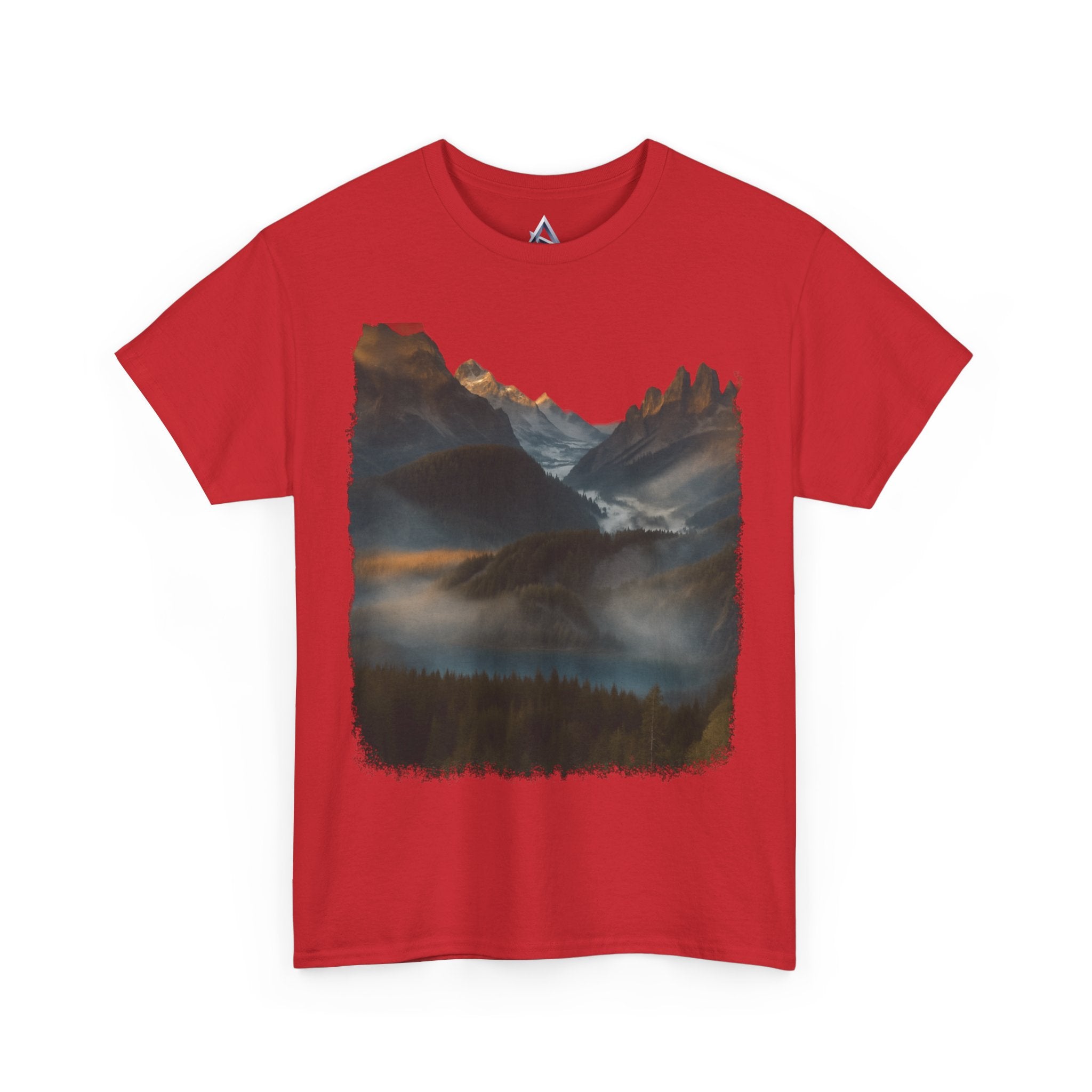 Nature-Inspired Unisex Heavy Cotton Tee, Outdoor, Adventure, Casual Wear, Gift for Nature Lovers, Hiking Merchandise