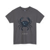 Cosmic Cancer Zodiac Unisex Heavy Cotton Tee