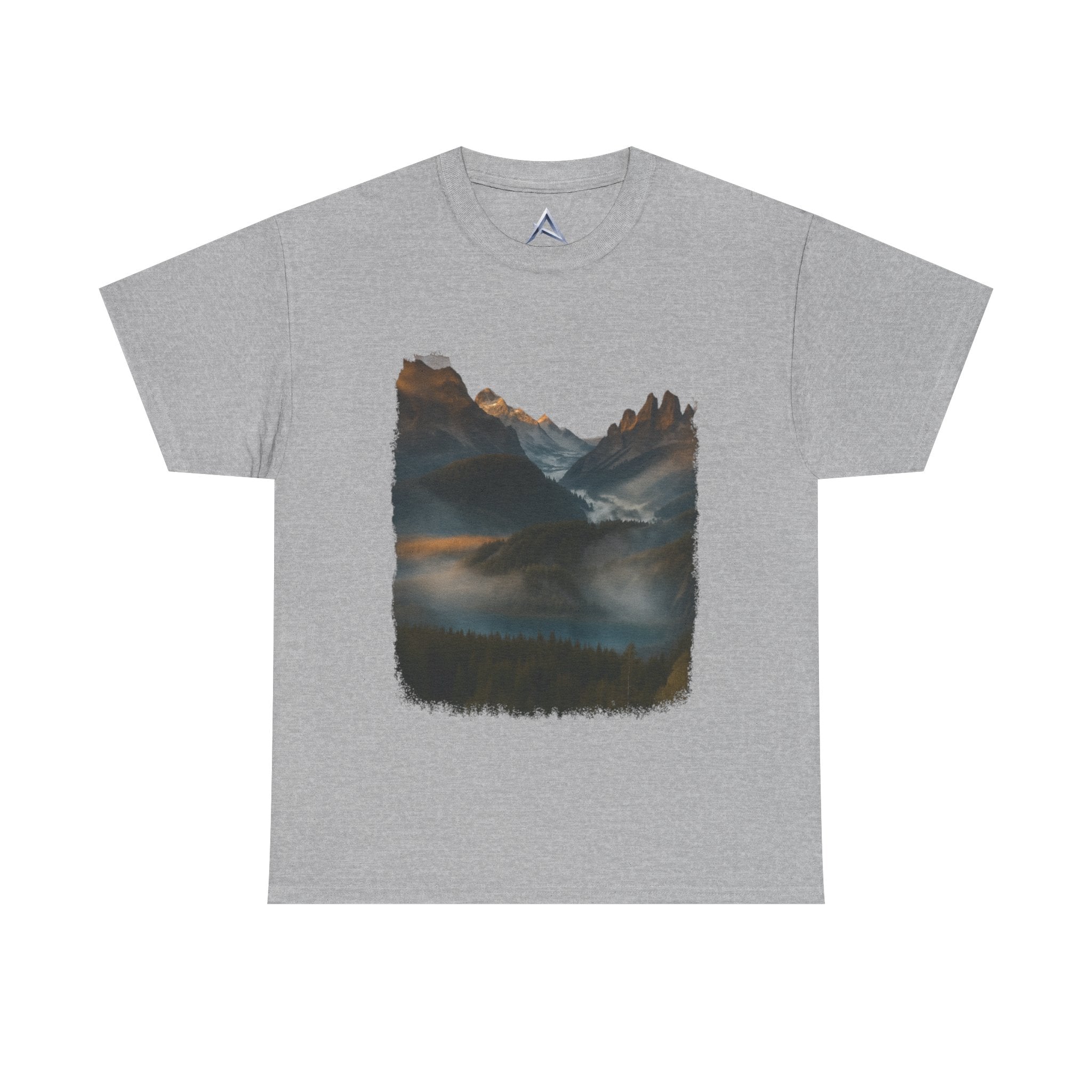 Nature-Inspired Unisex Heavy Cotton Tee