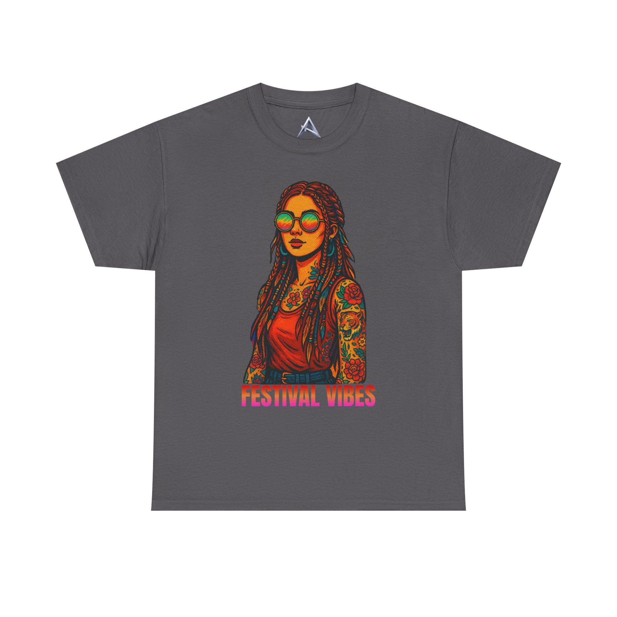 Festival Vibes Unisex Heavy Cotton Tee