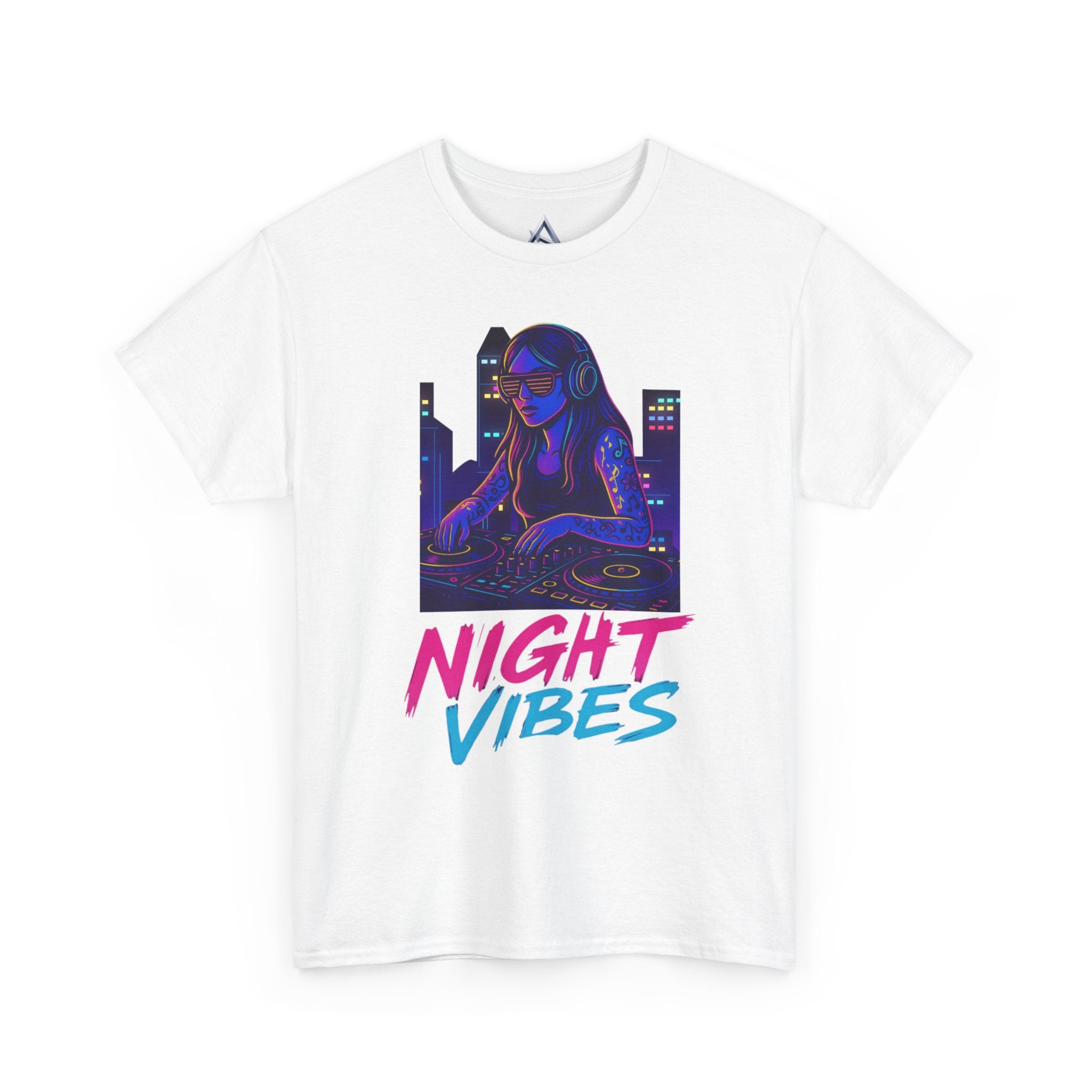 Night Vibes Unisex Heavy Cotton Tee