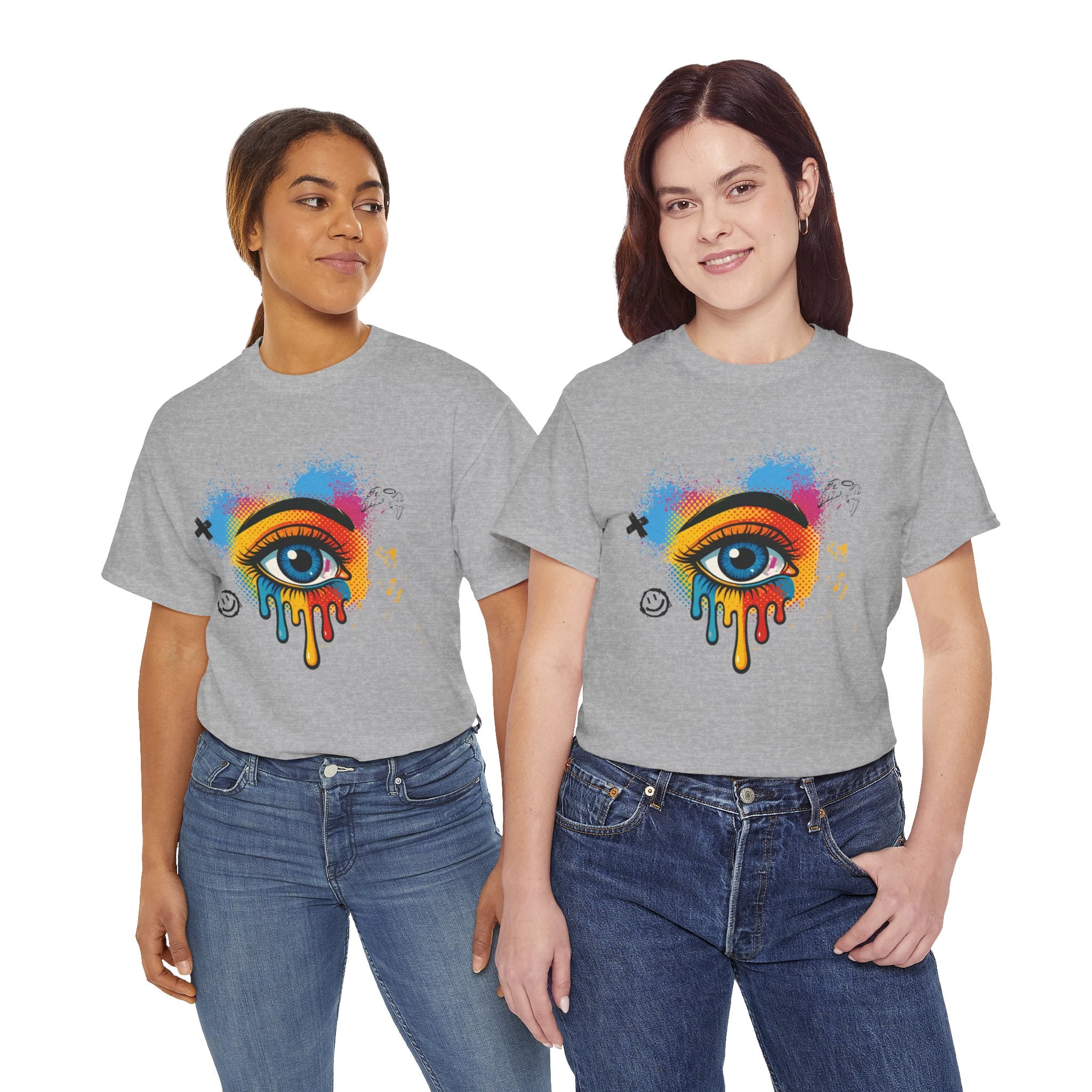 Artistic Eye Tee, Unisex Heavy Cotton T-Shirt