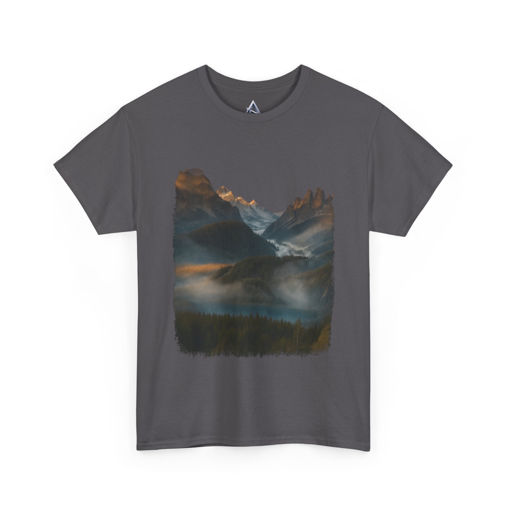 Nature-Inspired Unisex Heavy Cotton Tee