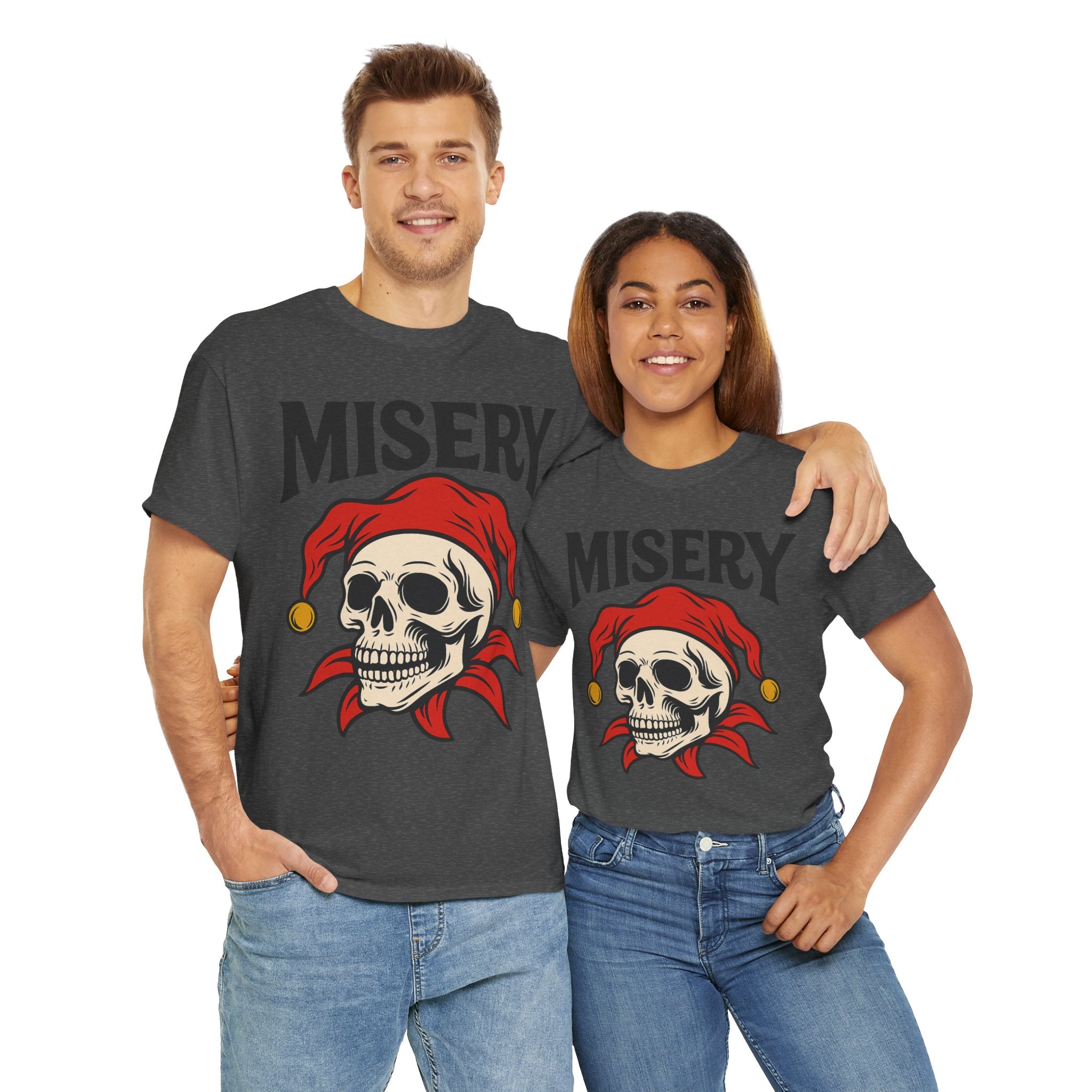Skull Misery Unisex Heavy Cotton Tee