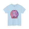 Cute Cat Queen Unisex Heavy Cotton Tee