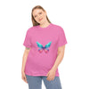 Vibrant Butterfly Unisex Heavy Cotton Tee