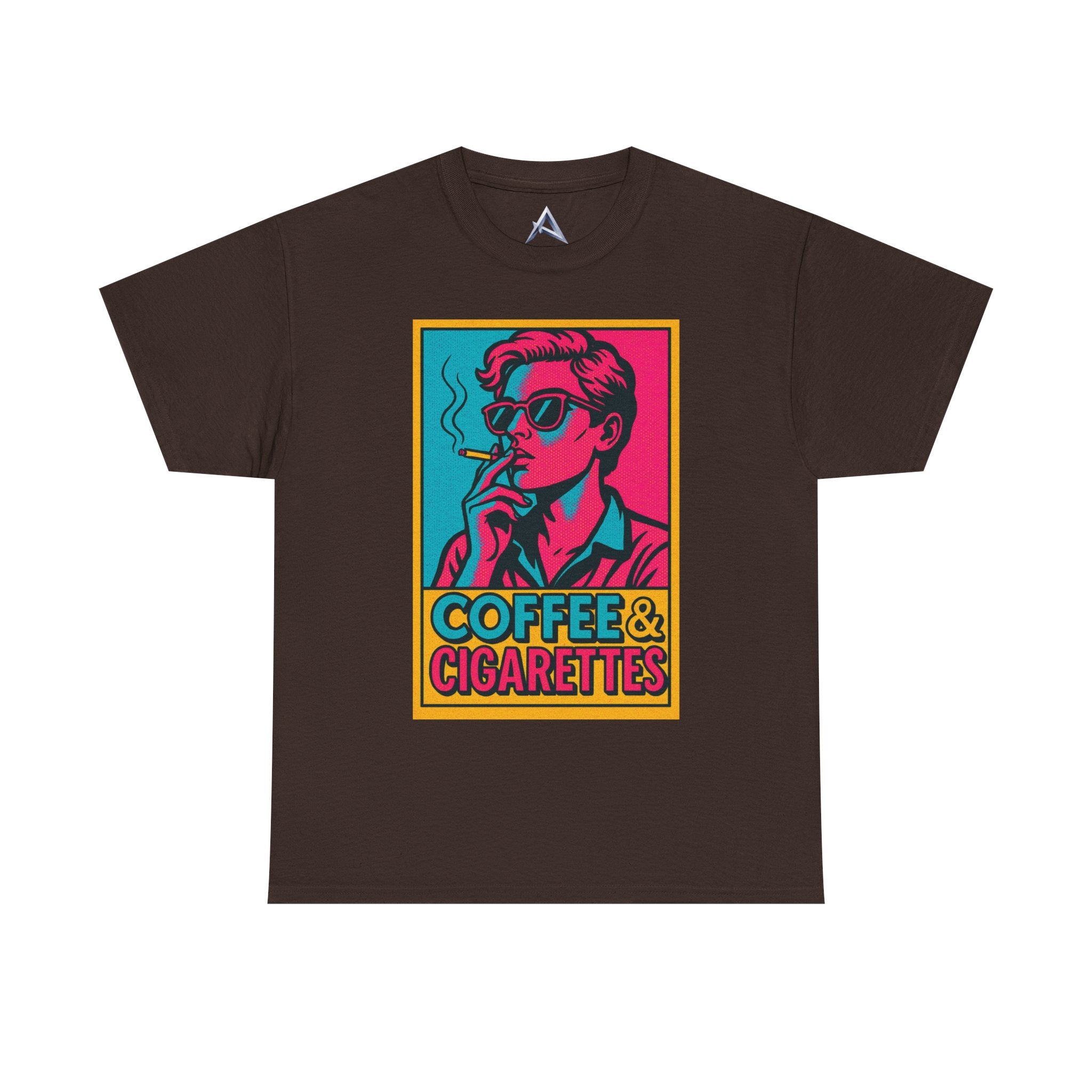 Coffee & Cigarettes Vintage Unisex Heavy Cotton Tee