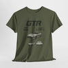 GTR Car Enthusiast Graphic Heavy Cotton Tee