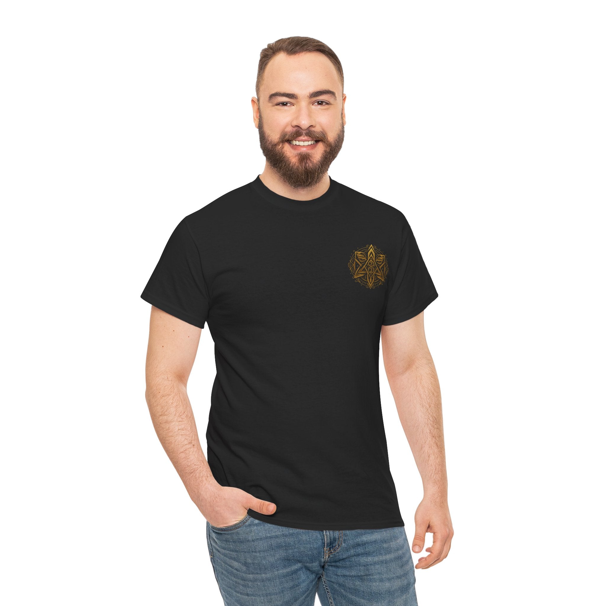 Mystical Mandala Unisex Heavy Cotton Tee