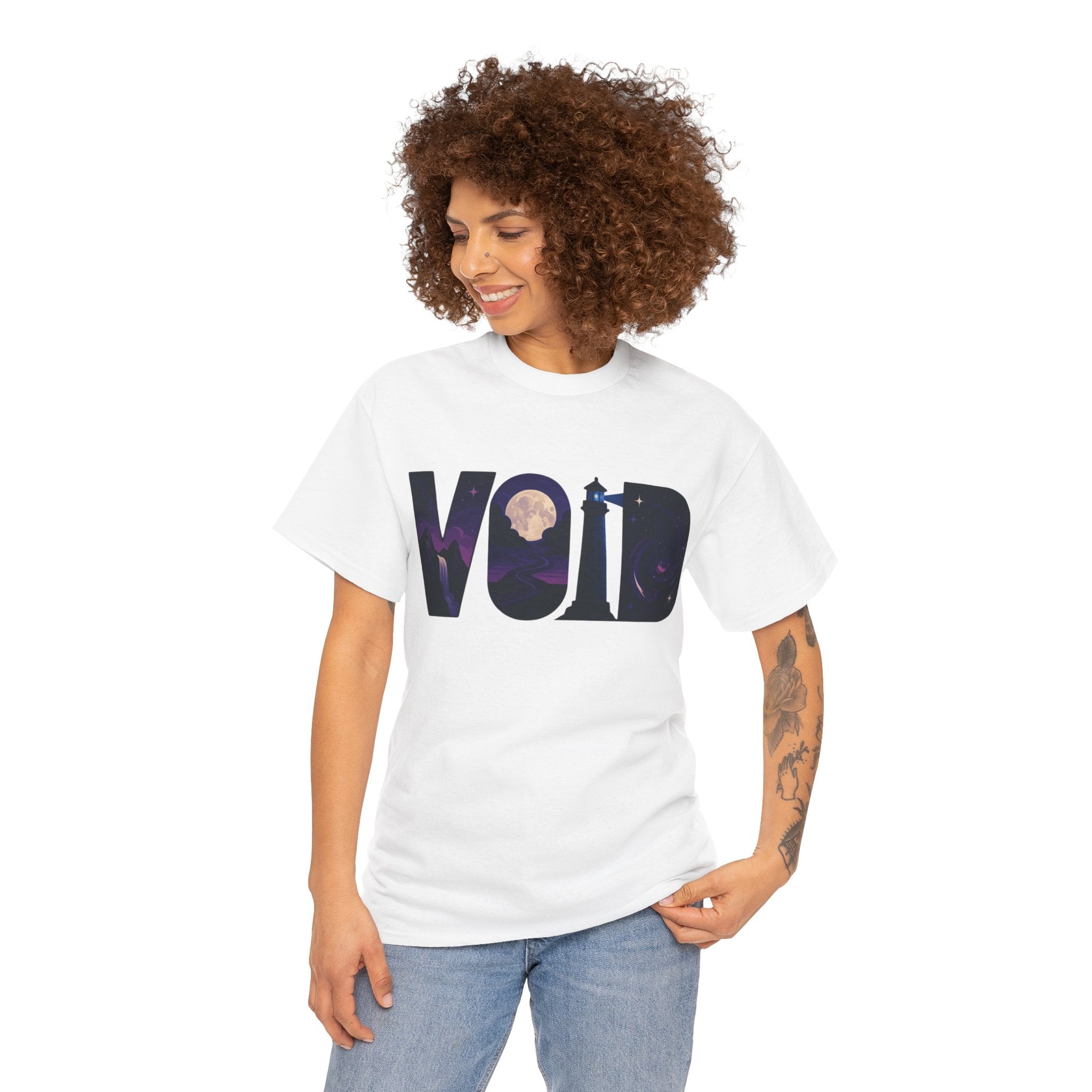 Cosmic Void Unisex Heavy Cotton Tee