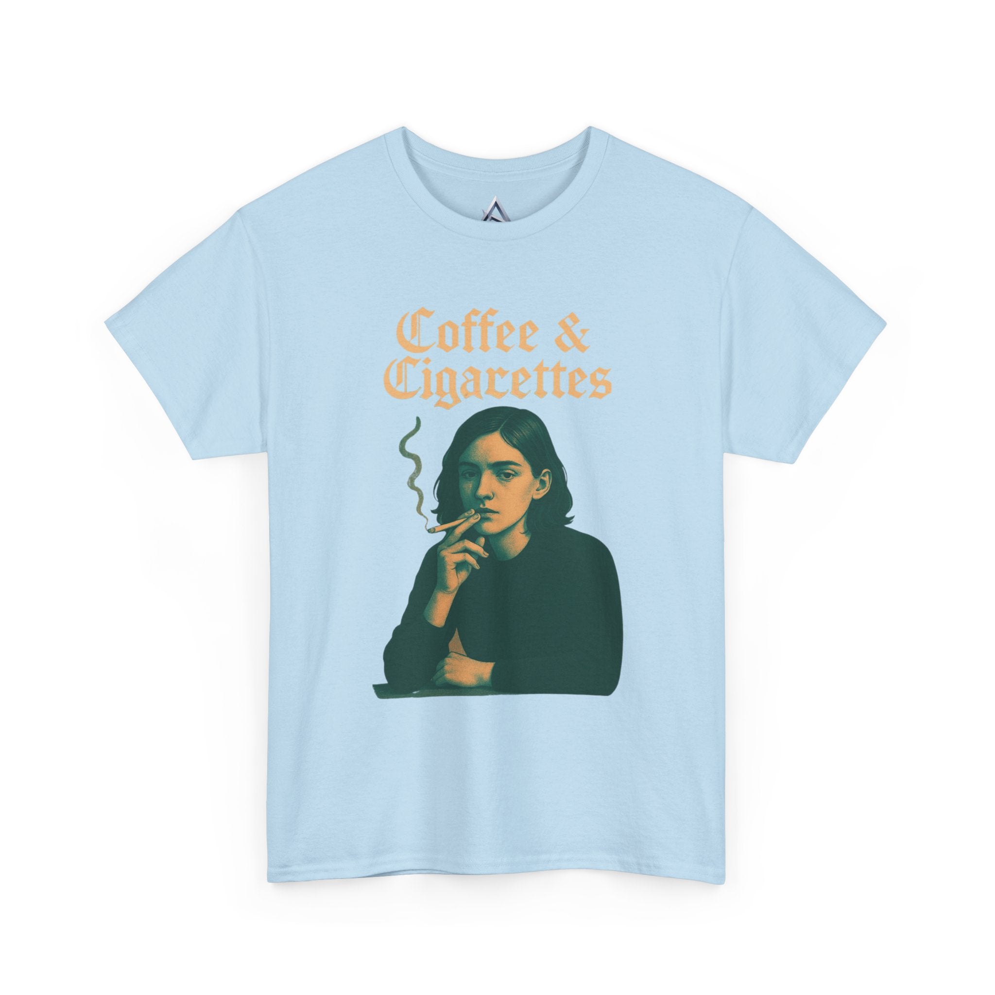Chic Coffee & Cigarettes Heavy Cotton Tee