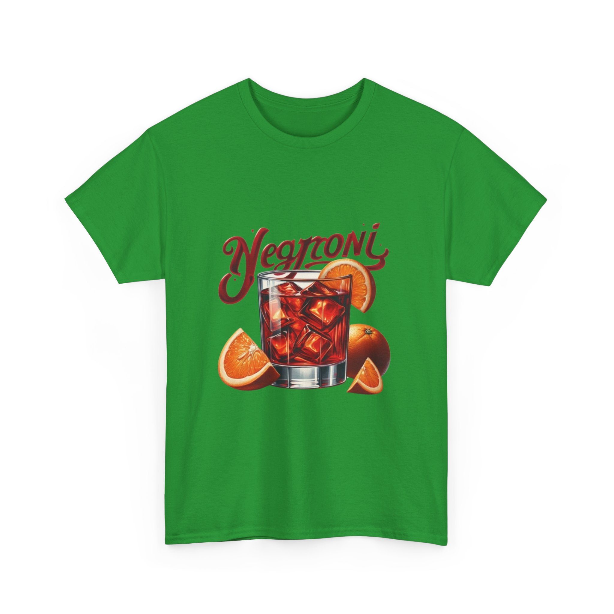Negroni Cocktail Unisex Heavy Cotton Tee