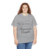Romantic Couple Puzzle Custom Heavy Cotton Tee