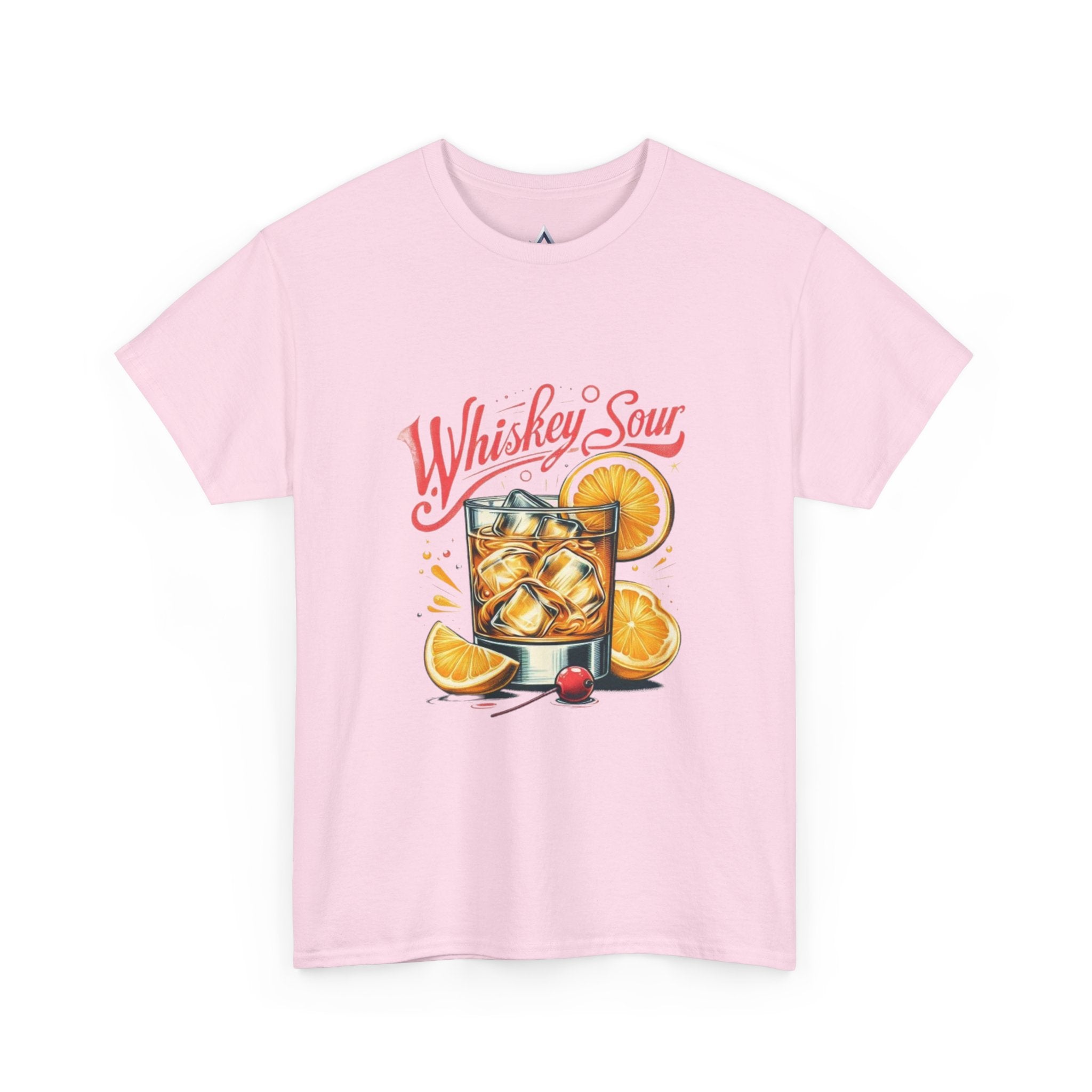 Whiskey Sour Cocktail Unisex Heavy Cotton Tee