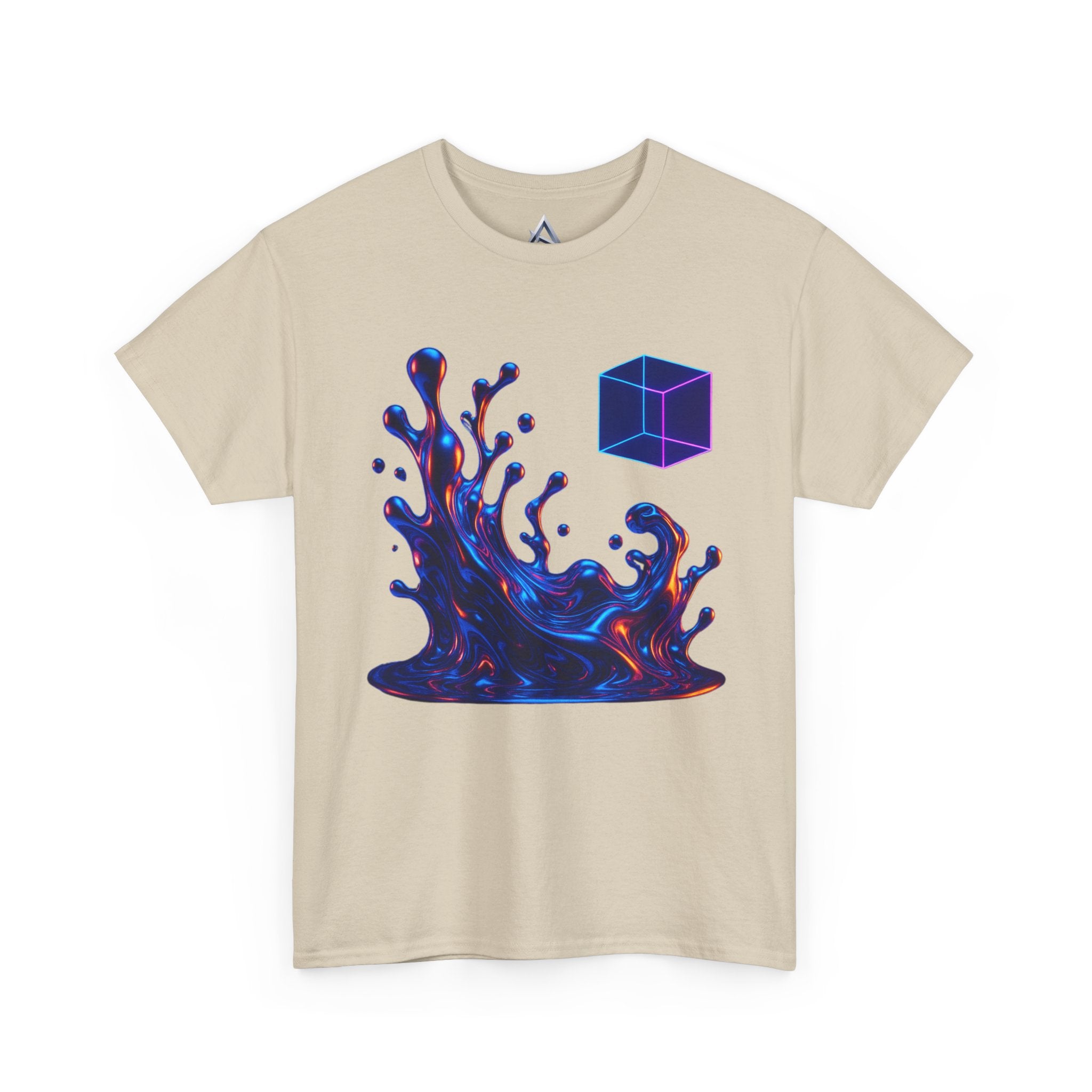 Vibrant Splash Art Unisex Heavy Cotton Tee