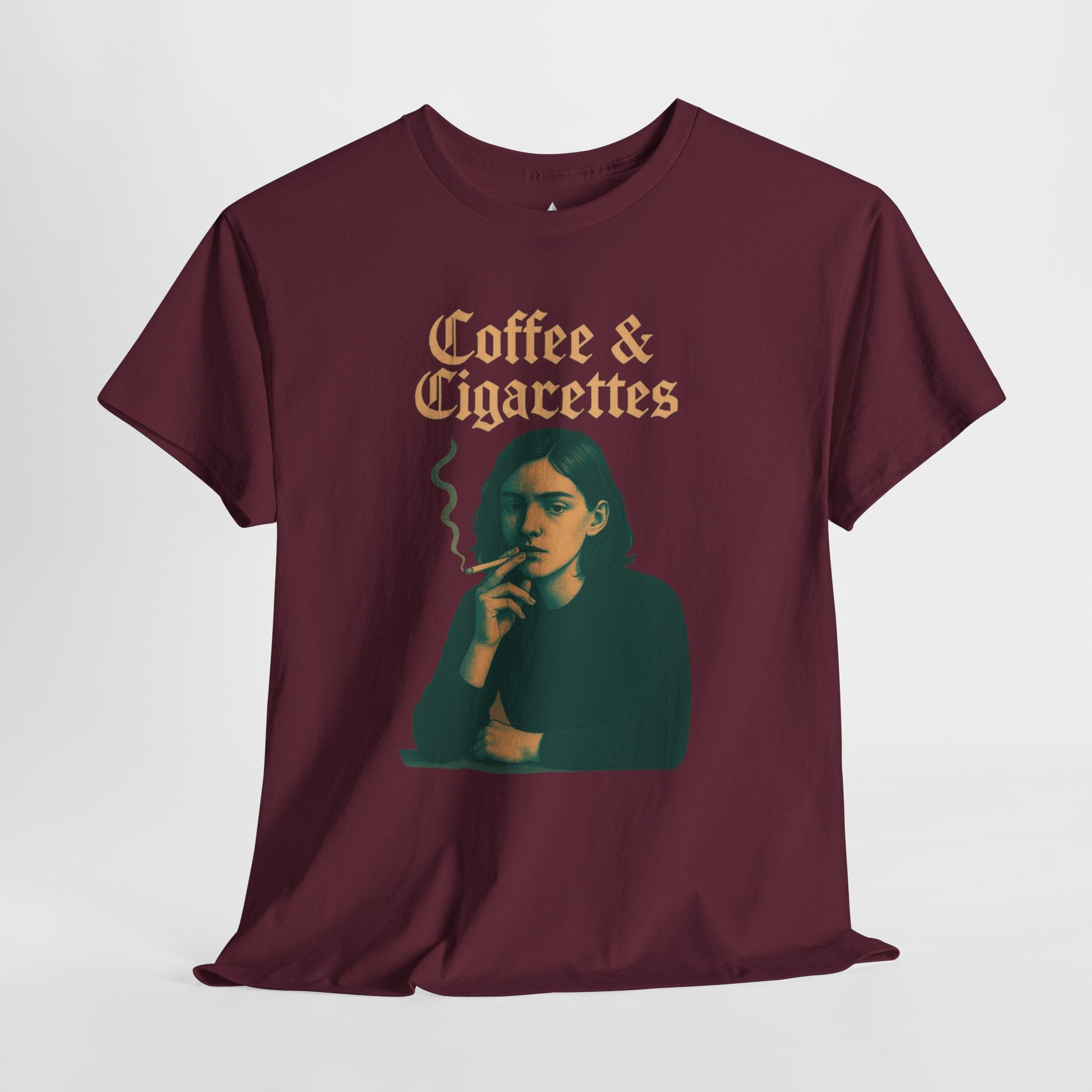 Chic Coffee & Cigarettes Heavy Cotton Tee
