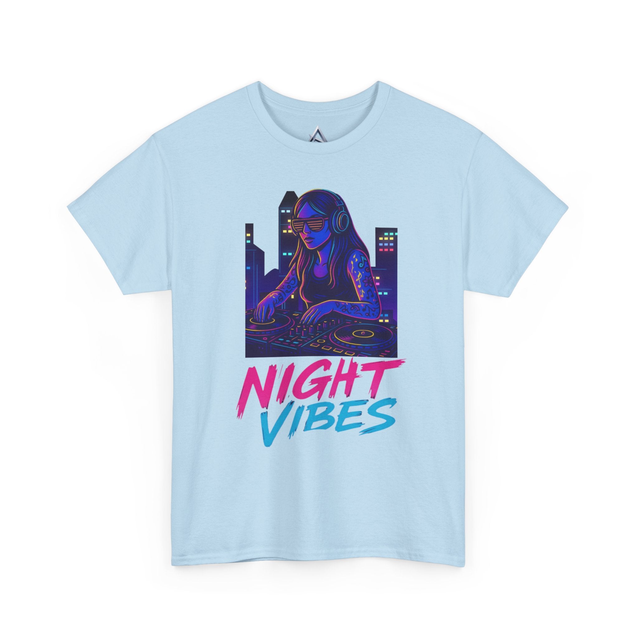 Night Vibes Unisex Heavy Cotton Tee