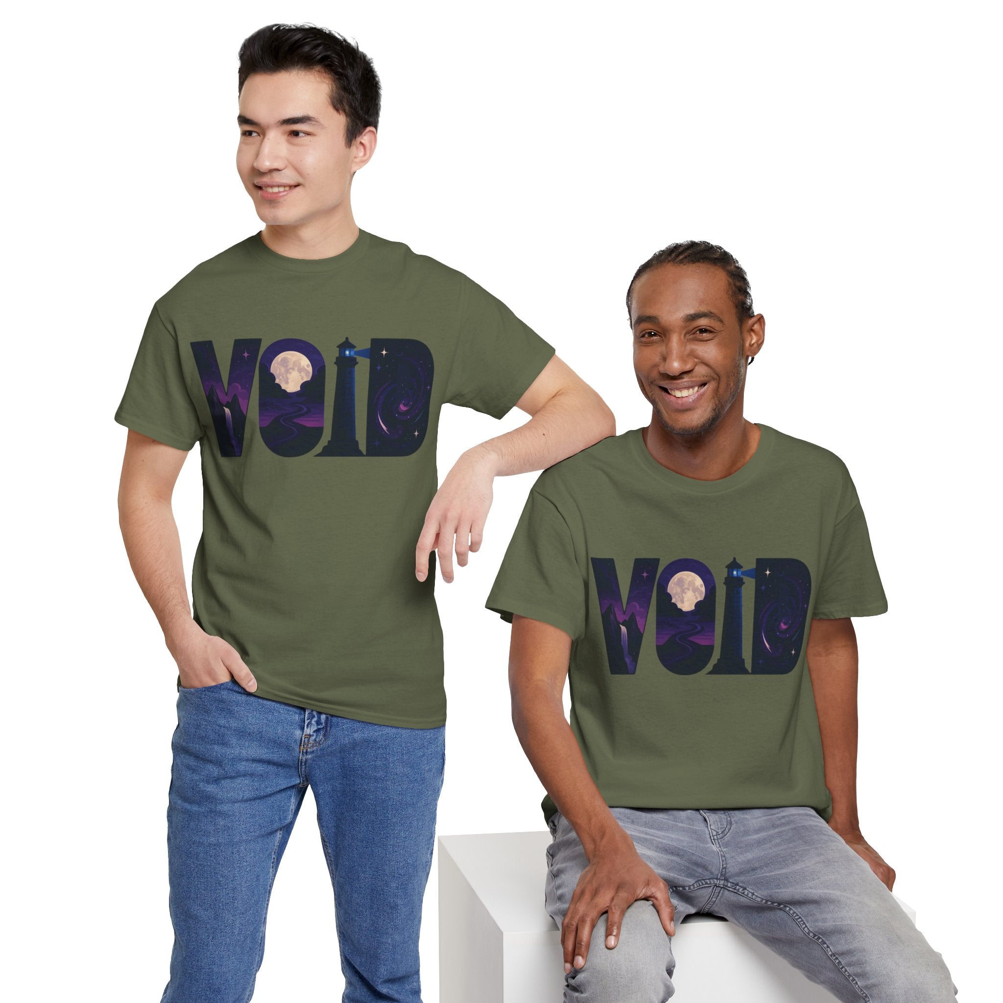 Cosmic Void Unisex Heavy Cotton Tee