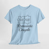 Romantic Couple Puzzle Custom Heavy Cotton Tee