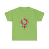 Floral Feminist Empowering Statement Heavy Cotton Custom Tee