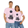 Cosmic Graphic Art Unisex Heavy Cotton Tee