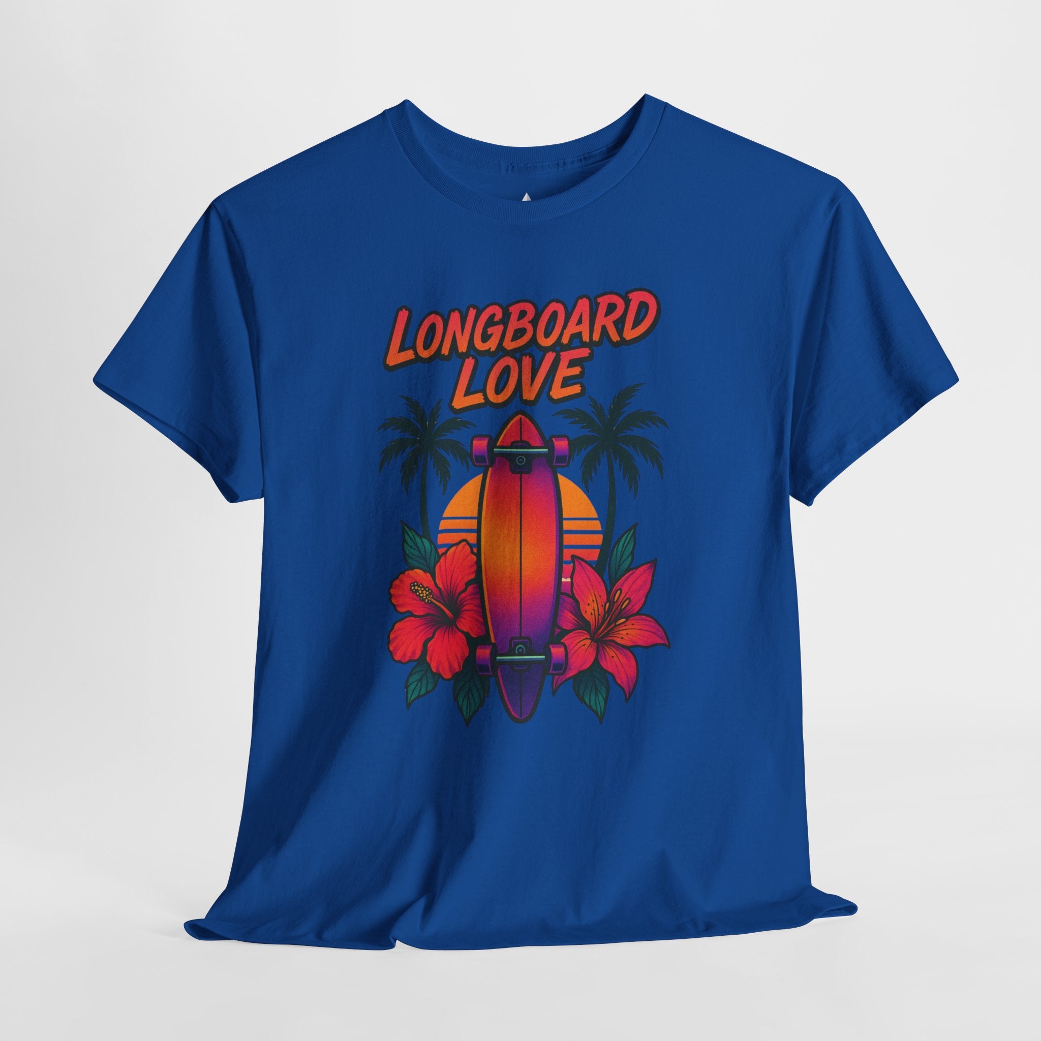 Longboard Love Unisex Heavy Cotton Tee