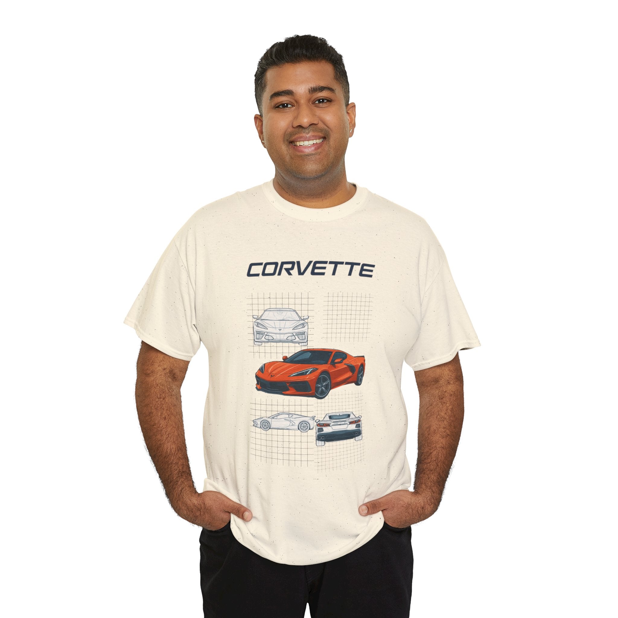 Corvette Enthusiast Heavy Cotton Tee