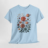 Cosmic Floral Unisex Heavy Cotton Tee