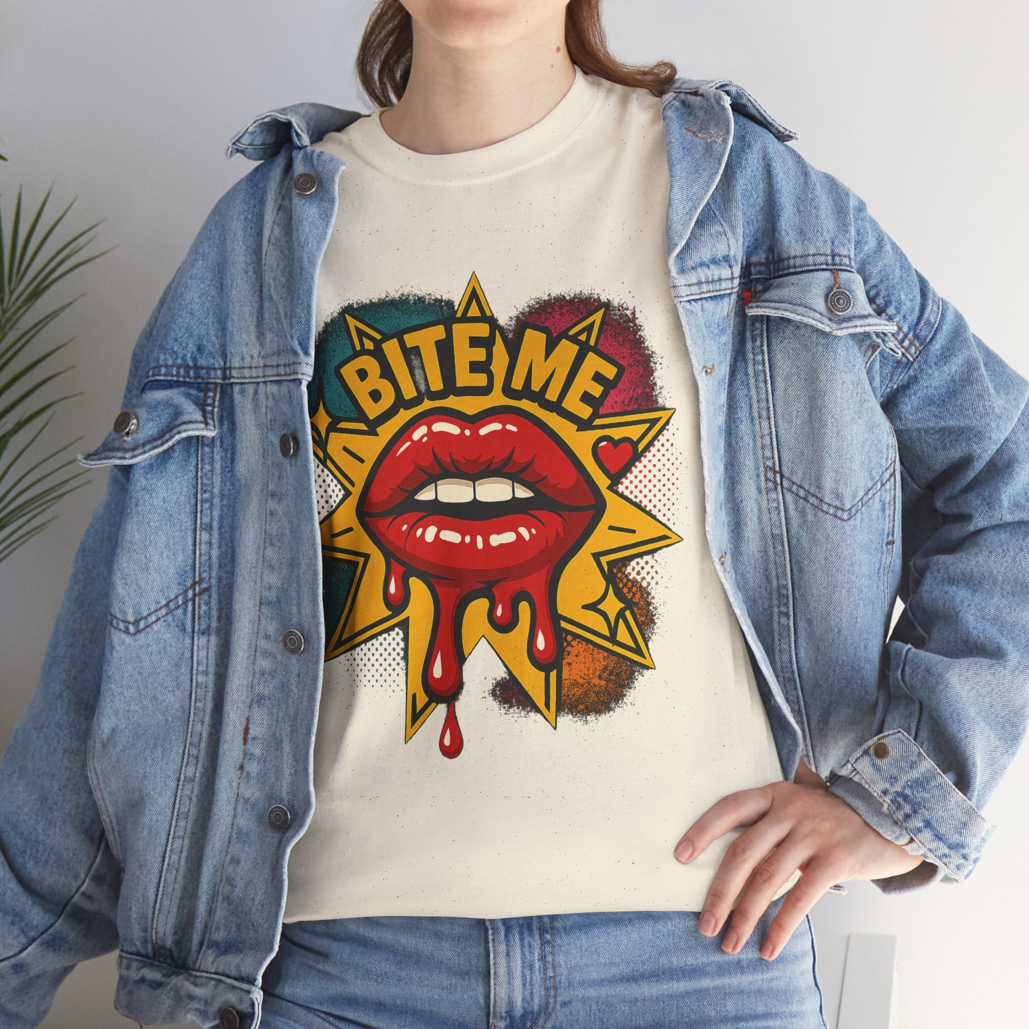 Bite Me Unisex Heavy Cotton Tee